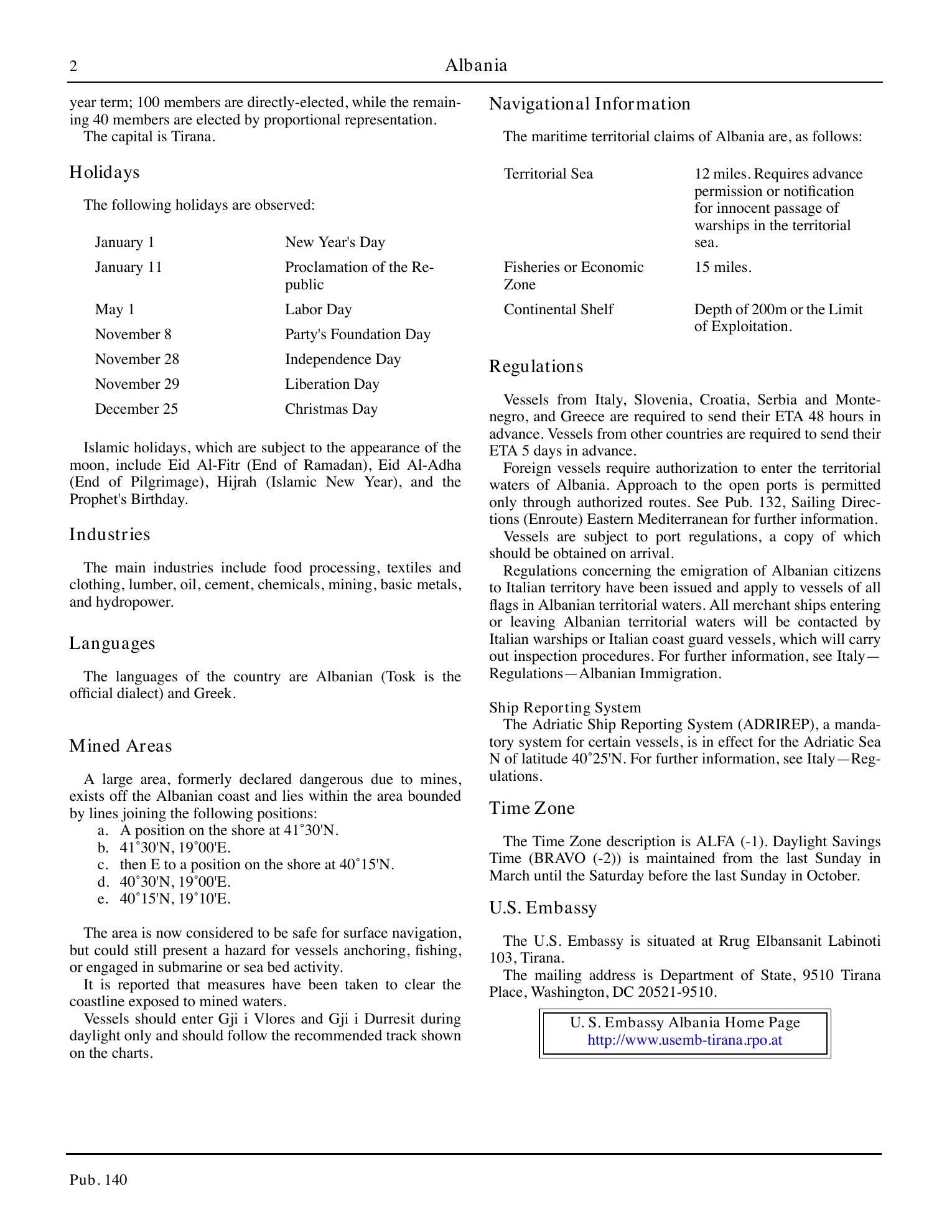 Sailing Directions (Planning Guide) North Atlantic Ocean, Baltic Sea, North Sea, and the Mediterranean Sea — страница 13