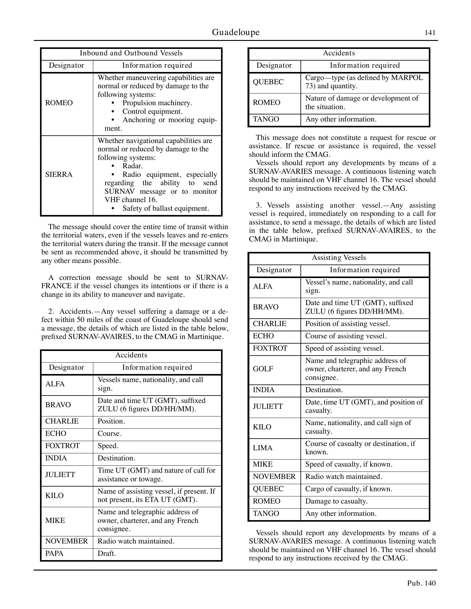 Sailing Directions (Planning Guide) North Atlantic Ocean, Baltic Sea, North Sea, and the Mediterranean Sea — страница 152