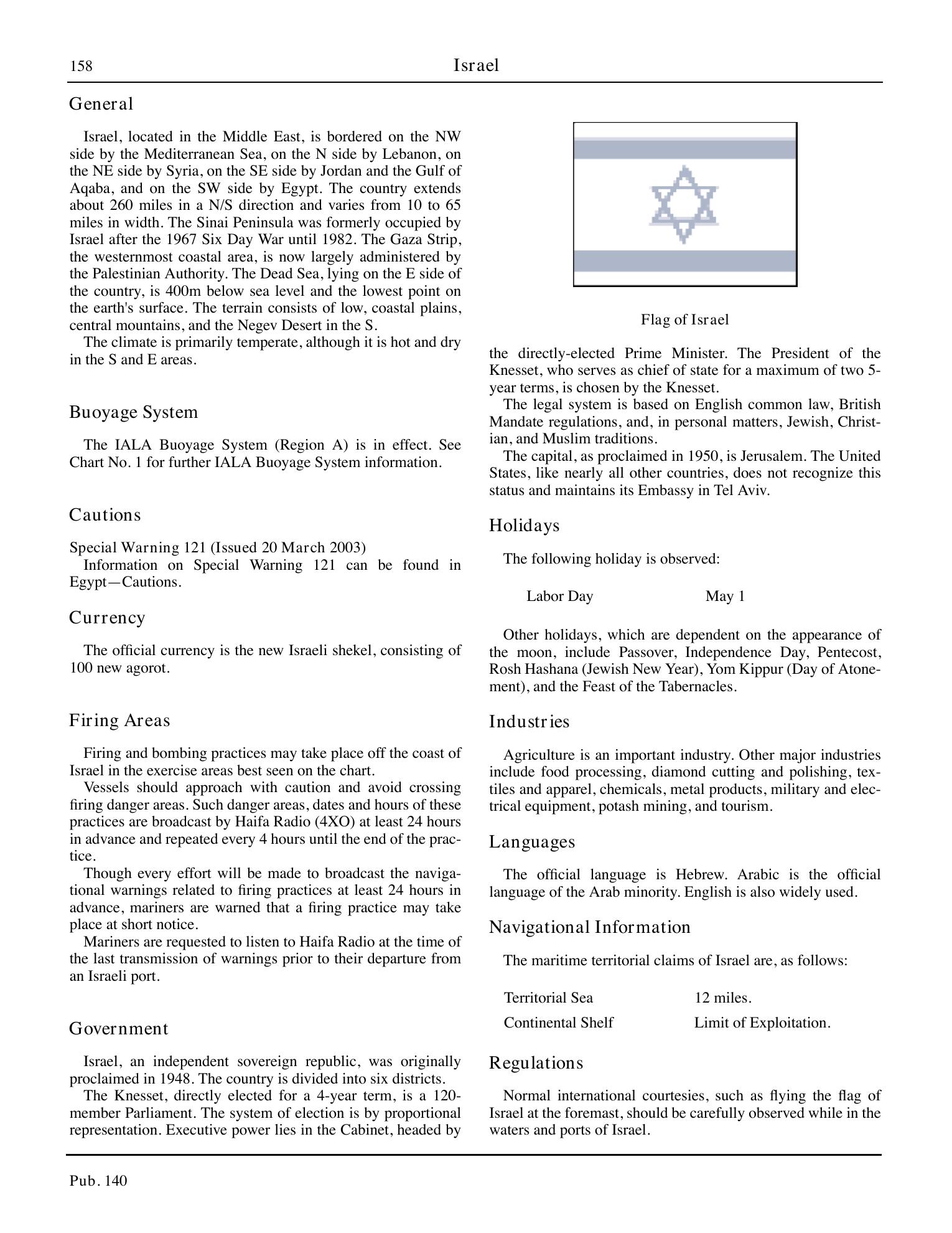 Sailing Directions (Planning Guide) North Atlantic Ocean, Baltic Sea, North Sea, and the Mediterranean Sea — страница 169