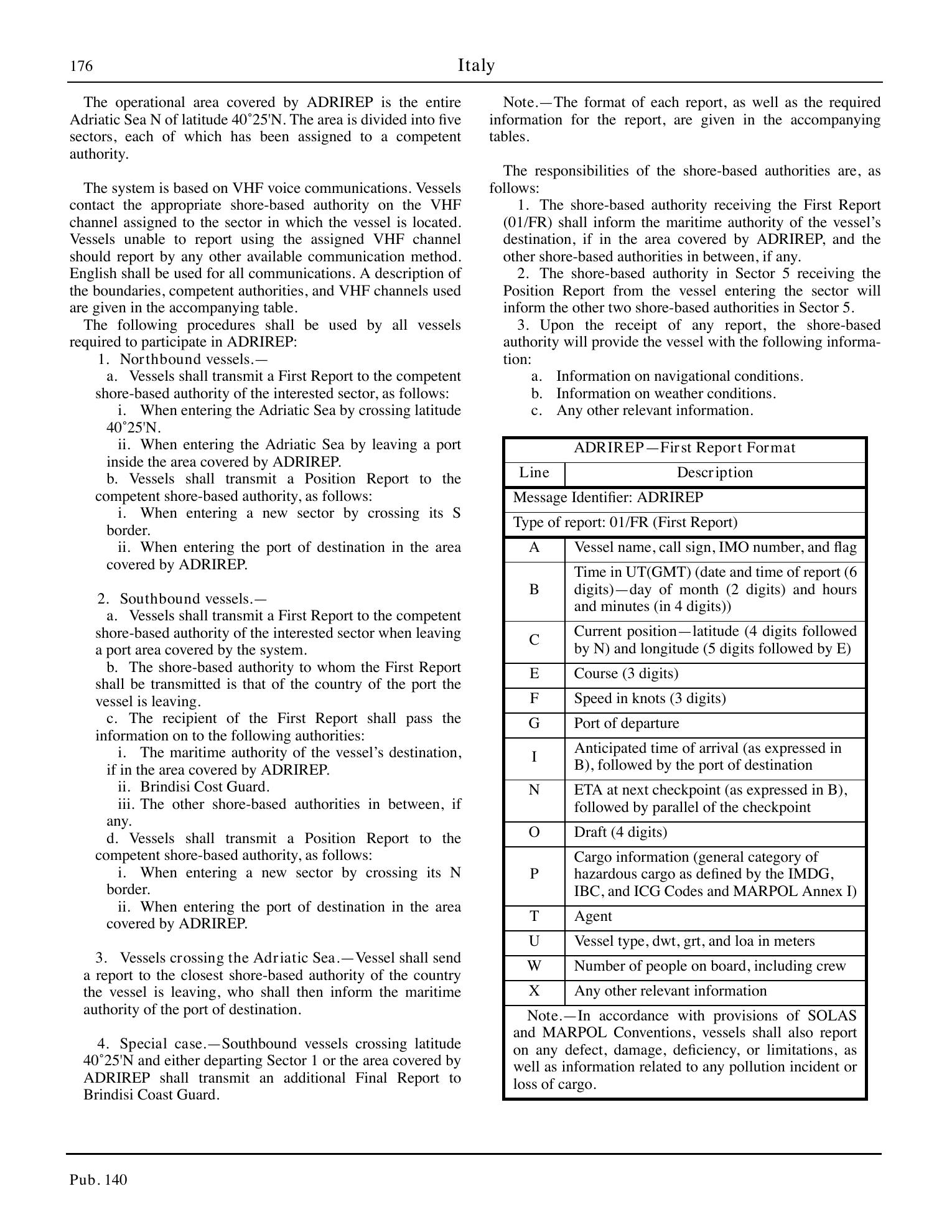 Sailing Directions (Planning Guide) North Atlantic Ocean, Baltic Sea, North Sea, and the Mediterranean Sea — страница 187