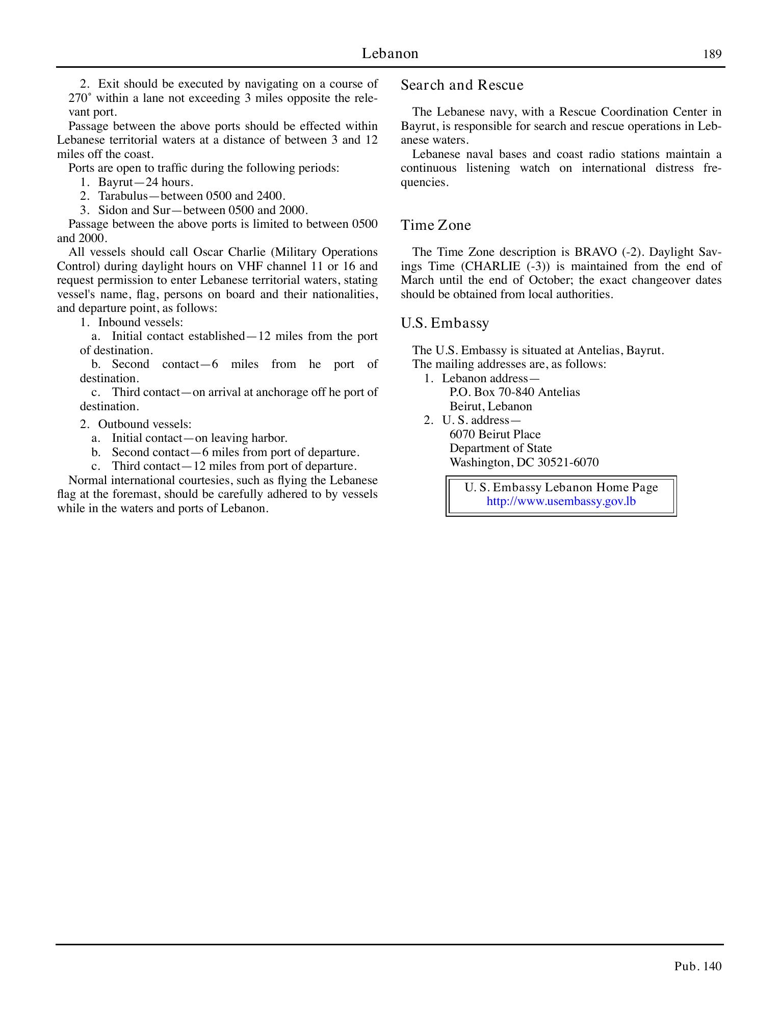 Sailing Directions (Planning Guide) North Atlantic Ocean, Baltic Sea, North Sea, and the Mediterranean Sea — страница 200