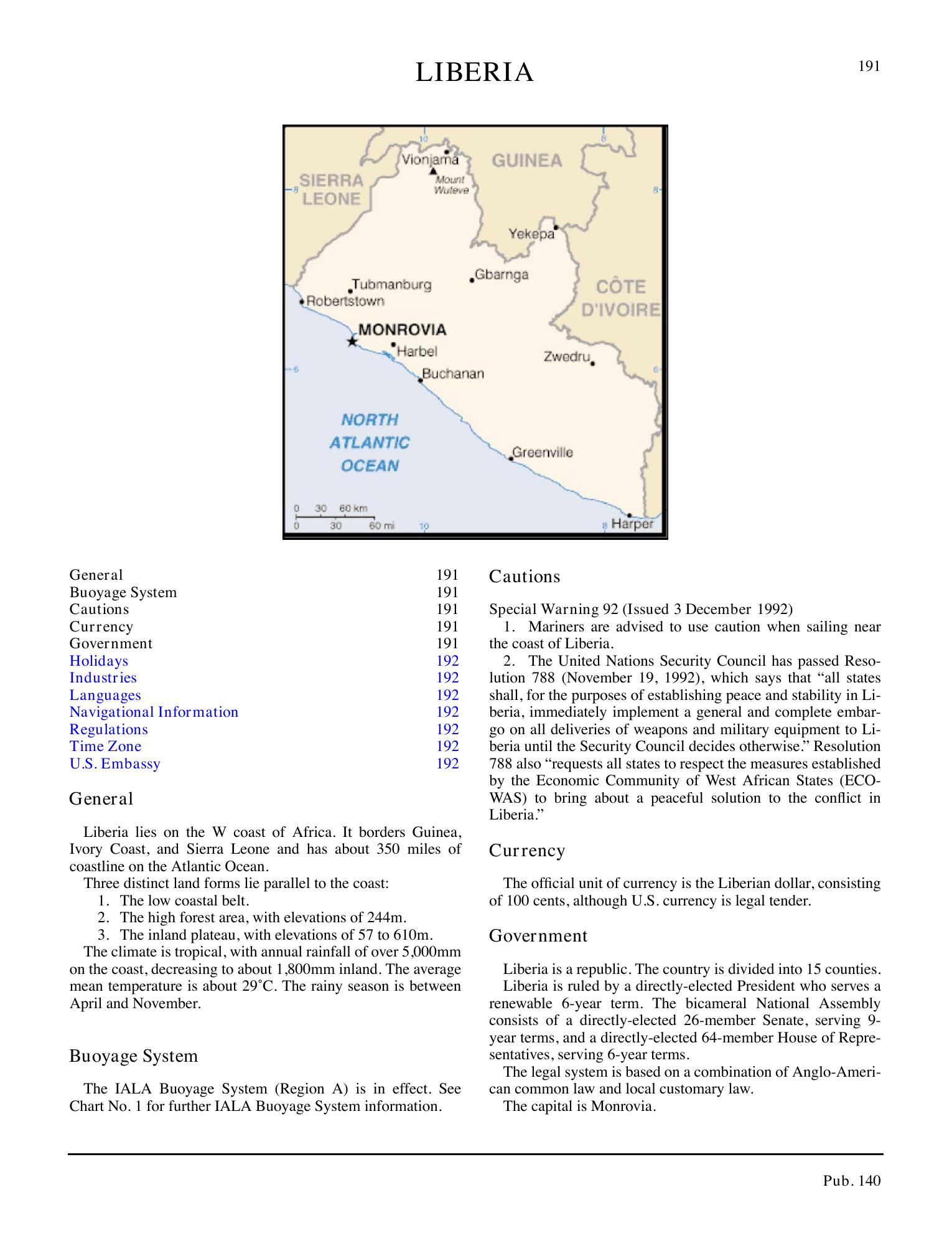 Sailing Directions (Planning Guide) North Atlantic Ocean, Baltic Sea, North Sea, and the Mediterranean Sea — страница 202