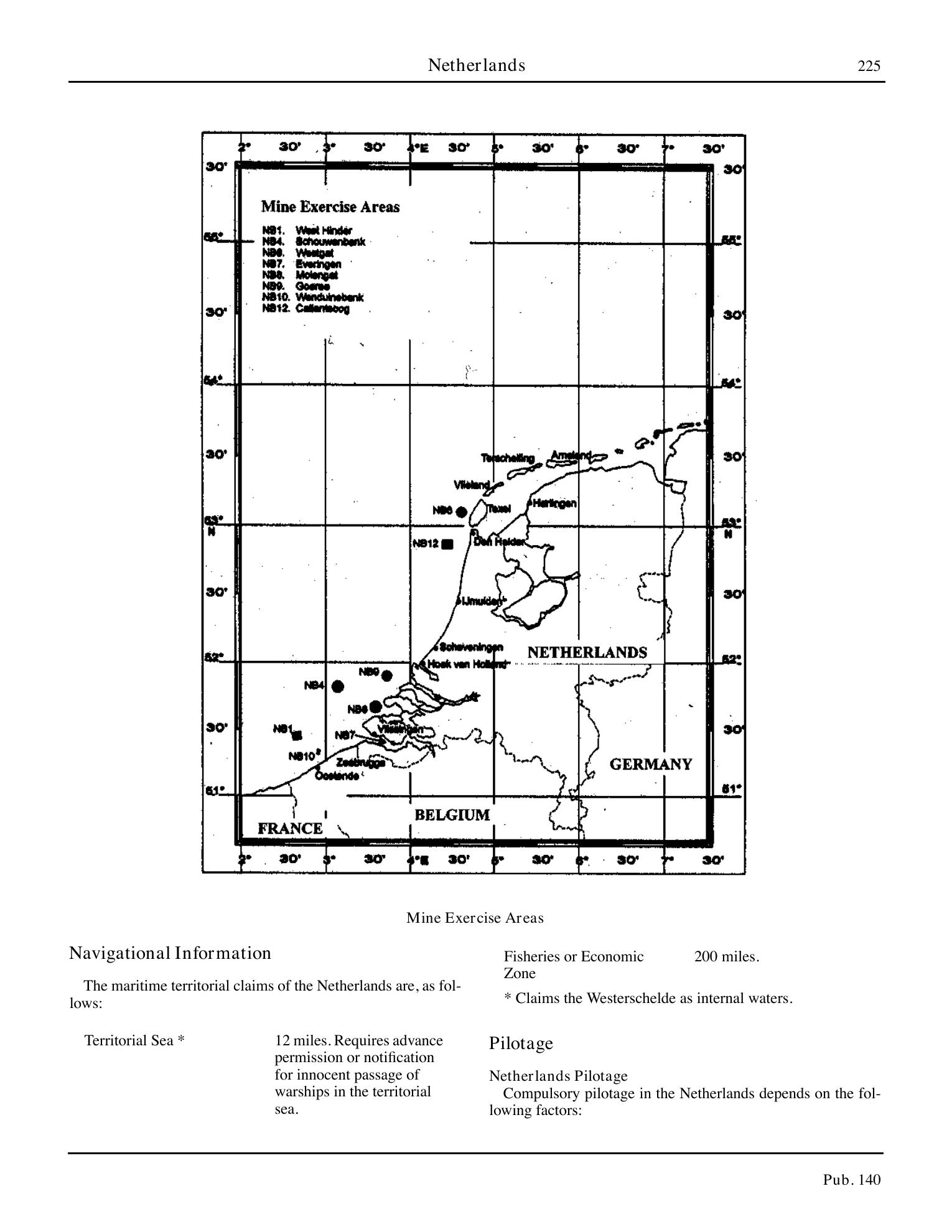 Sailing Directions (Planning Guide) North Atlantic Ocean, Baltic Sea, North Sea, and the Mediterranean Sea — страница 236