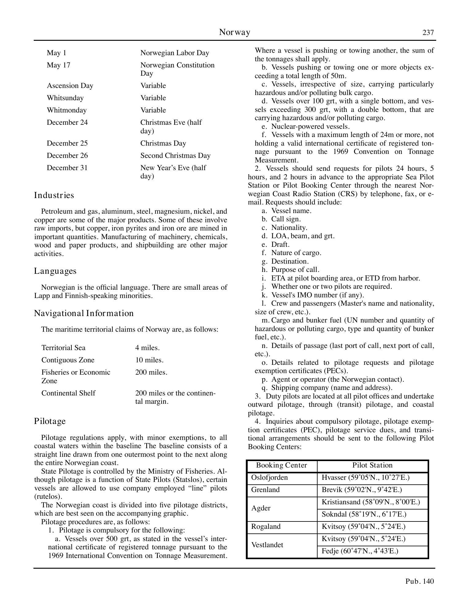 Sailing Directions (Planning Guide) North Atlantic Ocean, Baltic Sea, North Sea, and the Mediterranean Sea — страница 248