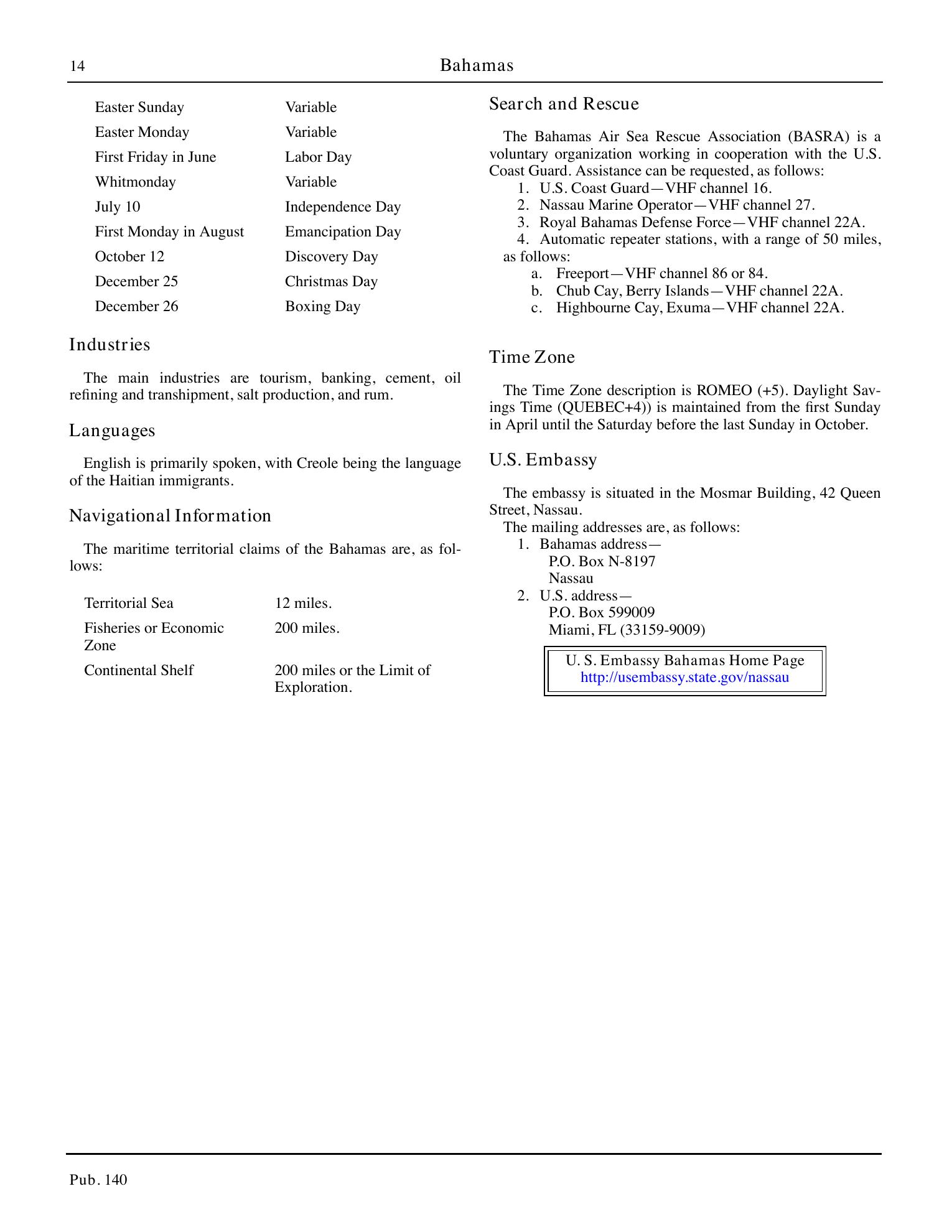 Sailing Directions (Planning Guide) North Atlantic Ocean, Baltic Sea, North Sea, and the Mediterranean Sea — страница 25