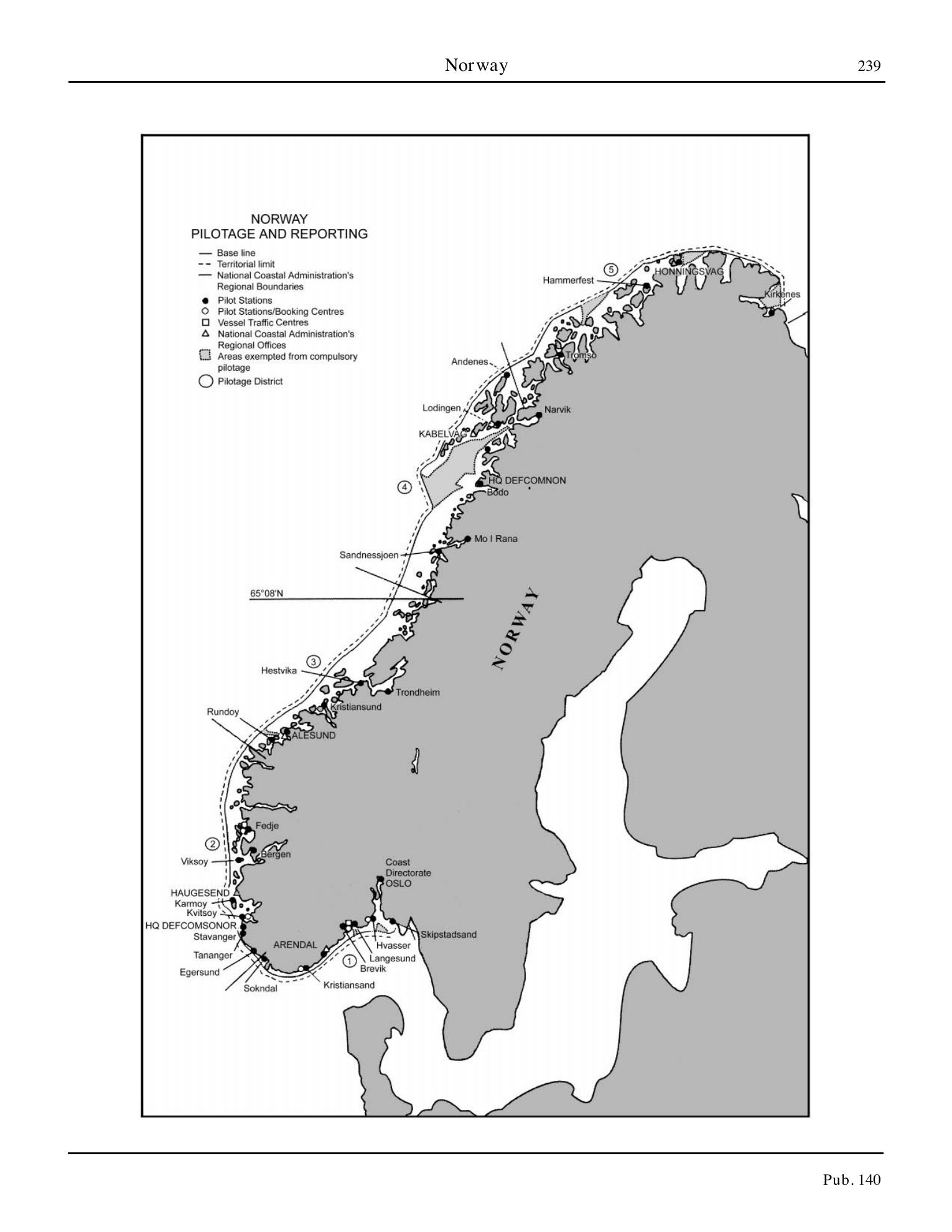 Sailing Directions (Planning Guide) North Atlantic Ocean, Baltic Sea, North Sea, and the Mediterranean Sea — страница 250