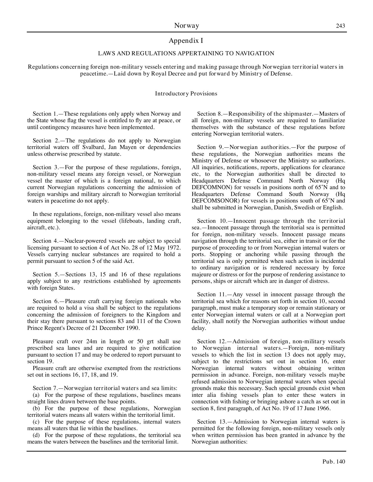 Sailing Directions (Planning Guide) North Atlantic Ocean, Baltic Sea, North Sea, and the Mediterranean Sea — страница 254