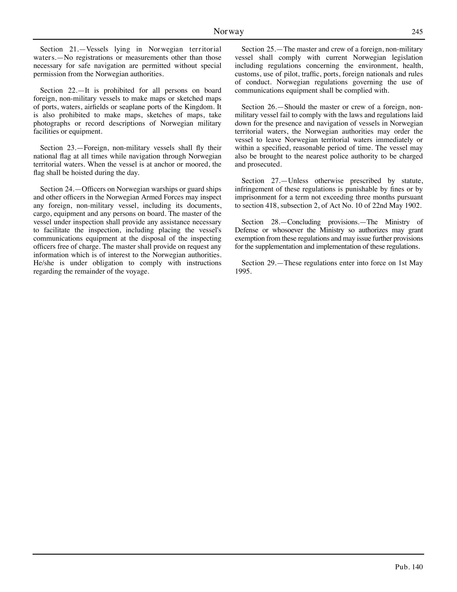 Sailing Directions (Planning Guide) North Atlantic Ocean, Baltic Sea, North Sea, and the Mediterranean Sea — страница 256