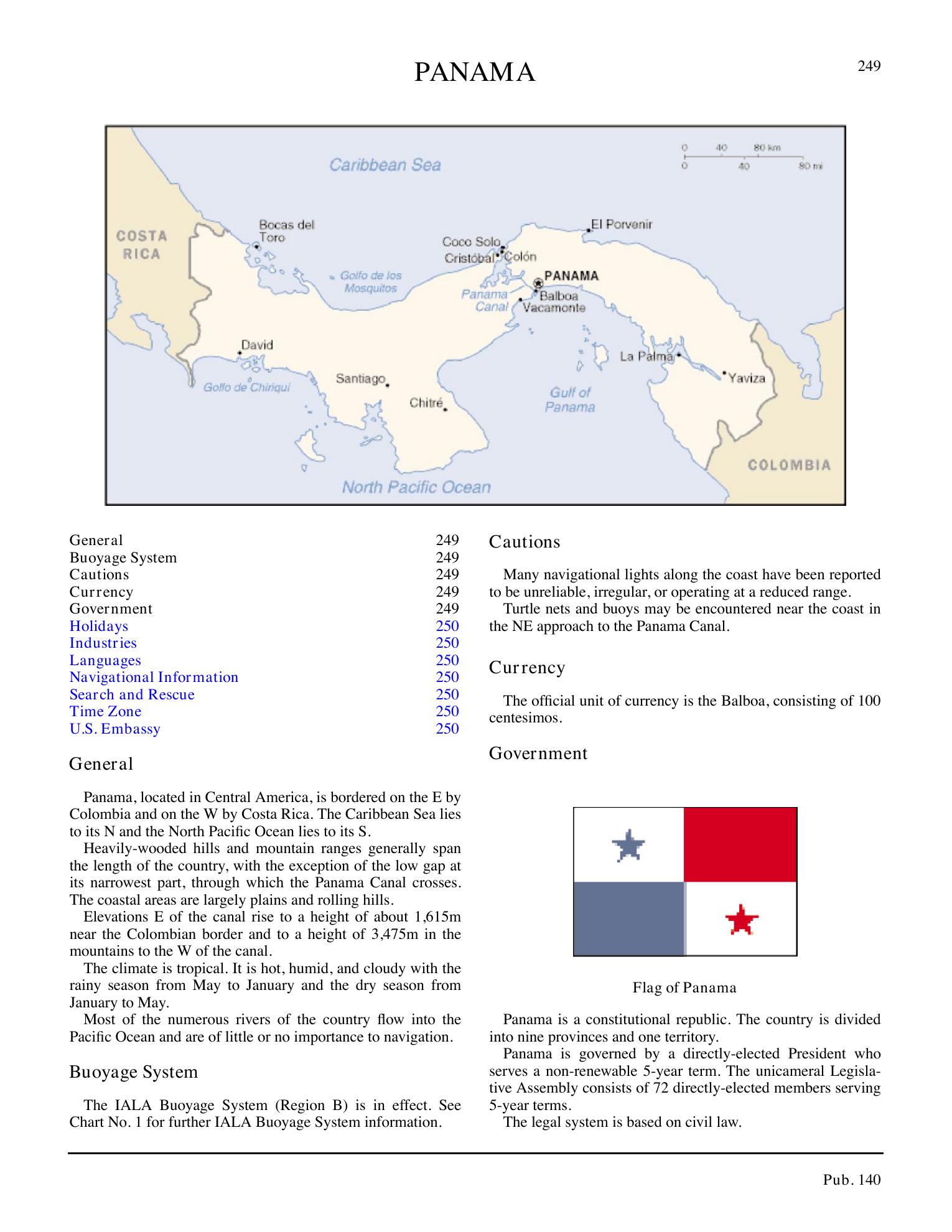 Sailing Directions (Planning Guide) North Atlantic Ocean, Baltic Sea, North Sea, and the Mediterranean Sea — страница 260