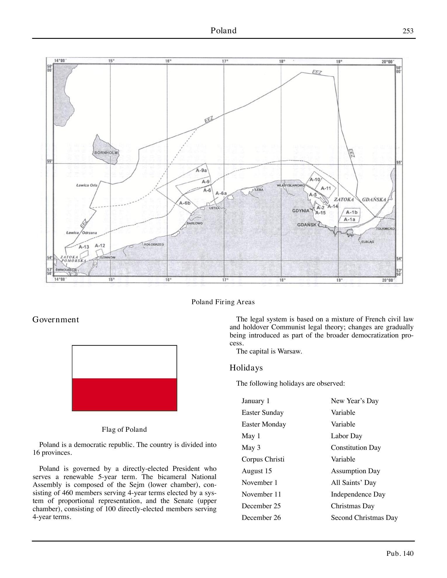 Sailing Directions (Planning Guide) North Atlantic Ocean, Baltic Sea, North Sea, and the Mediterranean Sea — страница 264