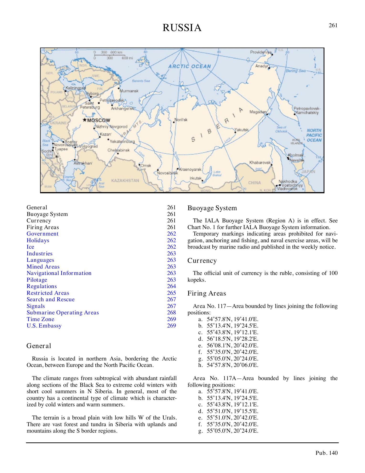 Sailing Directions (Planning Guide) North Atlantic Ocean, Baltic Sea, North Sea, and the Mediterranean Sea — страница 272