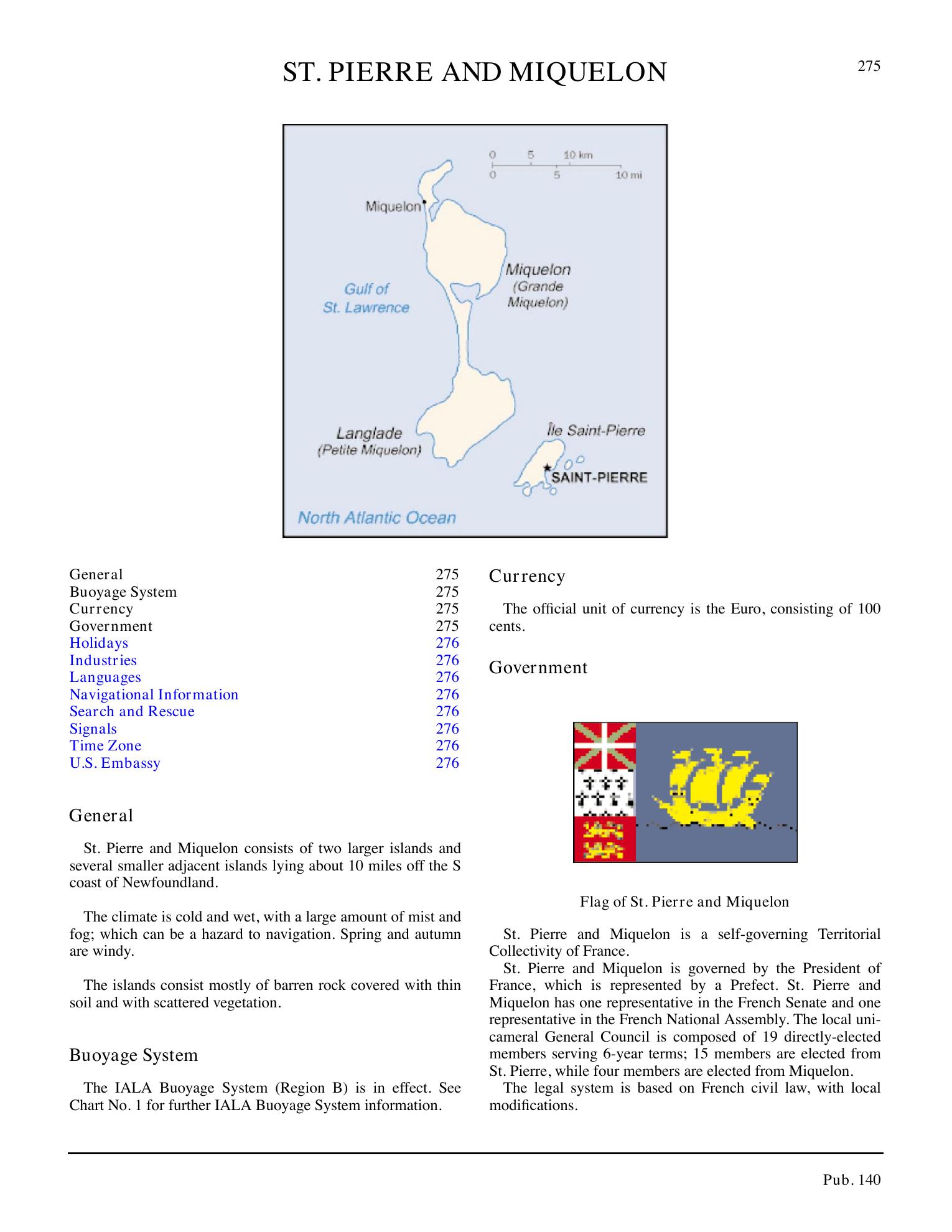 Sailing Directions (Planning Guide) North Atlantic Ocean, Baltic Sea, North Sea, and the Mediterranean Sea — страница 286