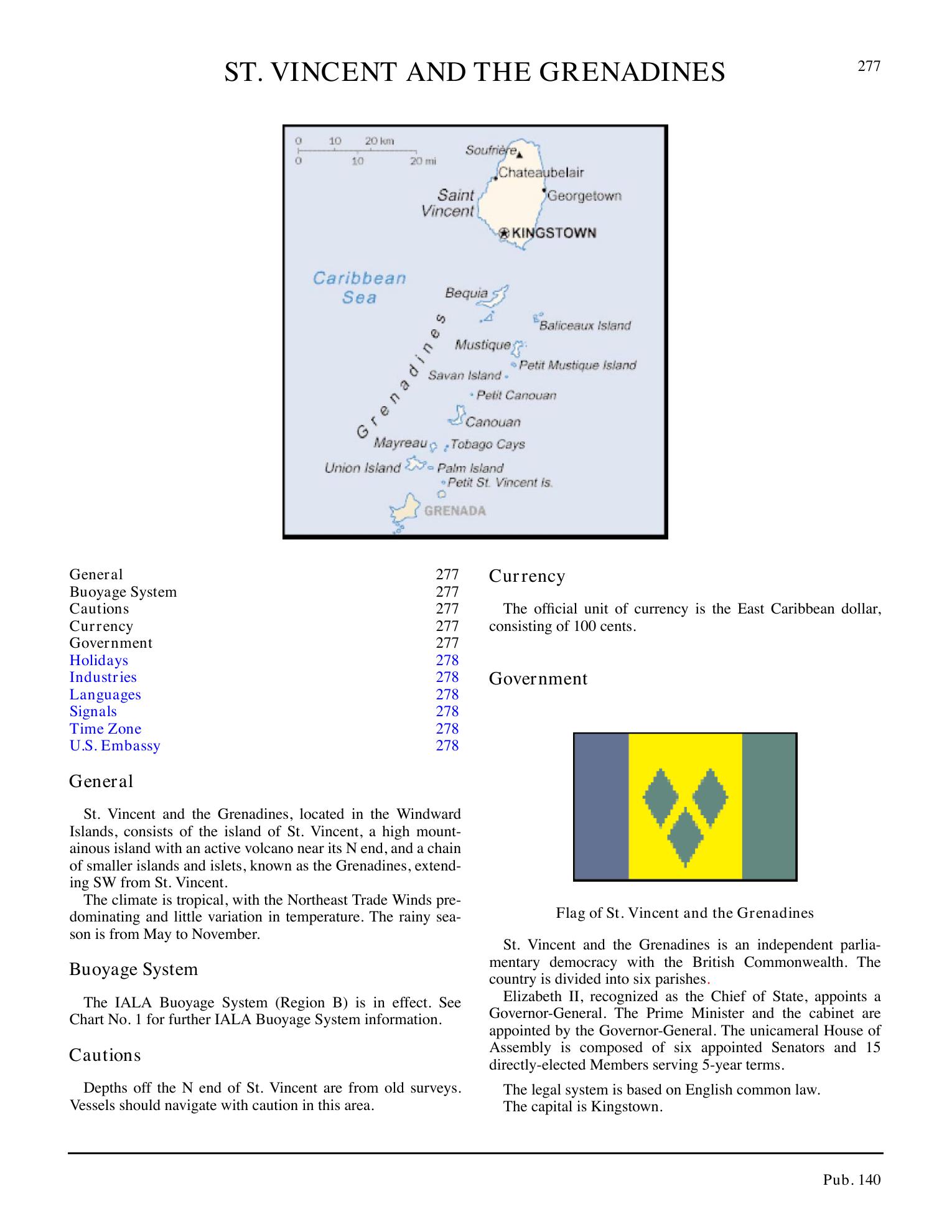 Sailing Directions (Planning Guide) North Atlantic Ocean, Baltic Sea, North Sea, and the Mediterranean Sea — страница 288