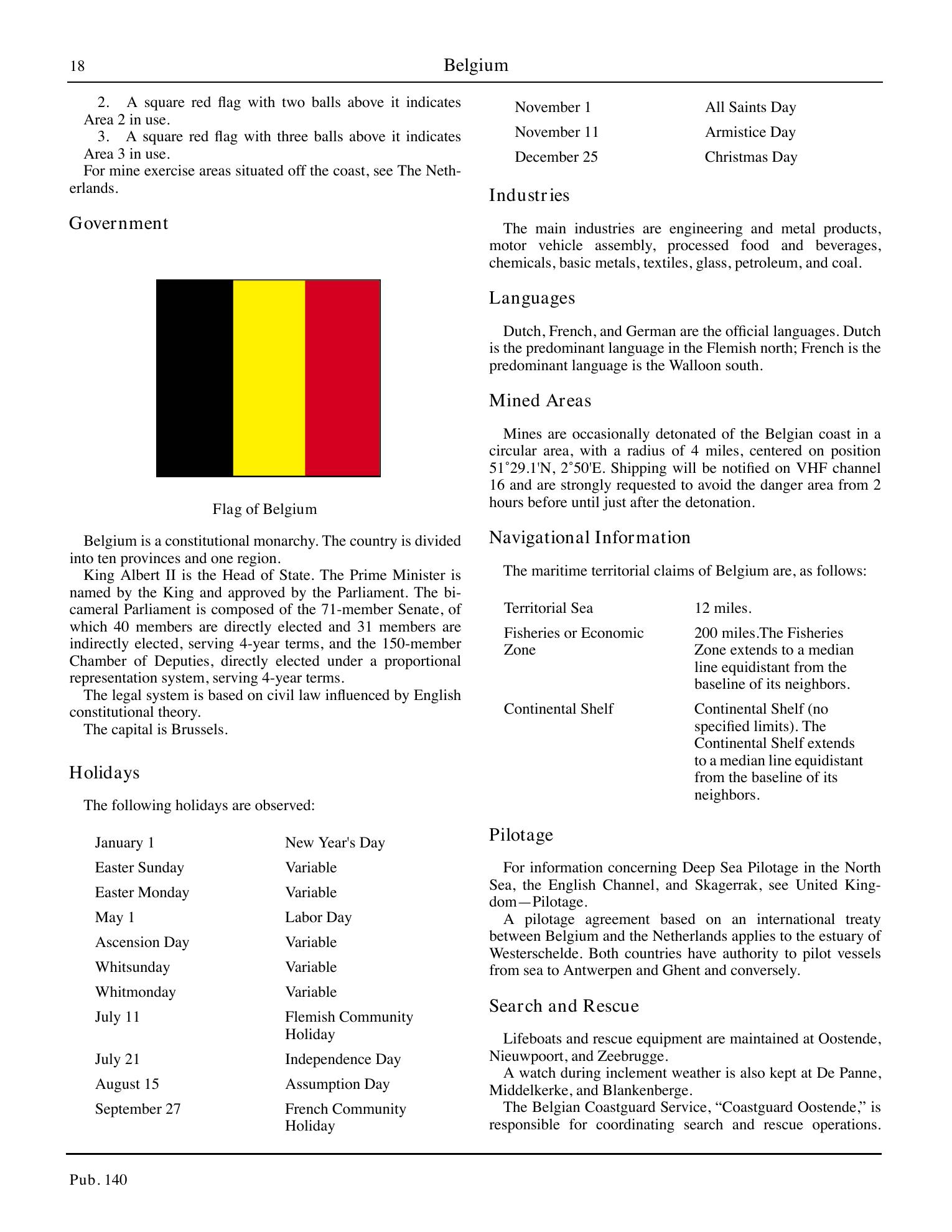 Sailing Directions (Planning Guide) North Atlantic Ocean, Baltic Sea, North Sea, and the Mediterranean Sea — страница 29