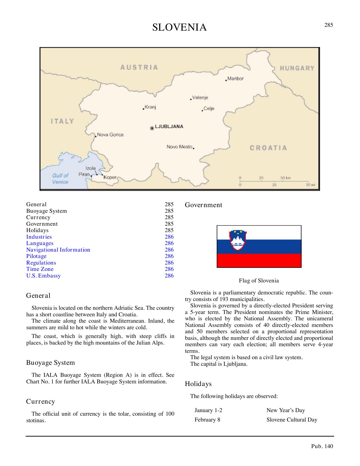 Sailing Directions (Planning Guide) North Atlantic Ocean, Baltic Sea, North Sea, and the Mediterranean Sea — страница 296