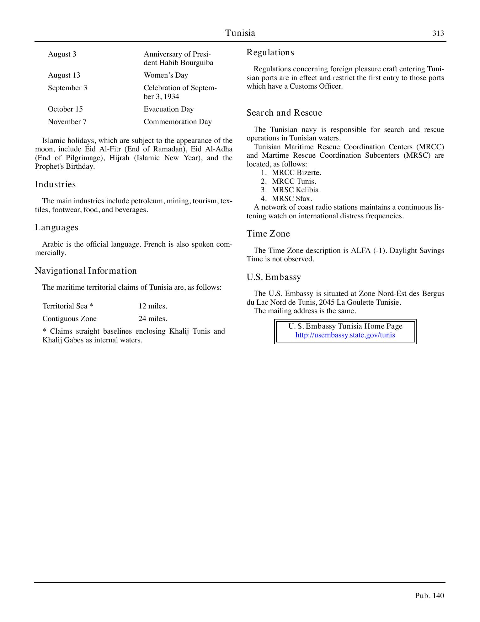 Sailing Directions (Planning Guide) North Atlantic Ocean, Baltic Sea, North Sea, and the Mediterranean Sea — страница 324