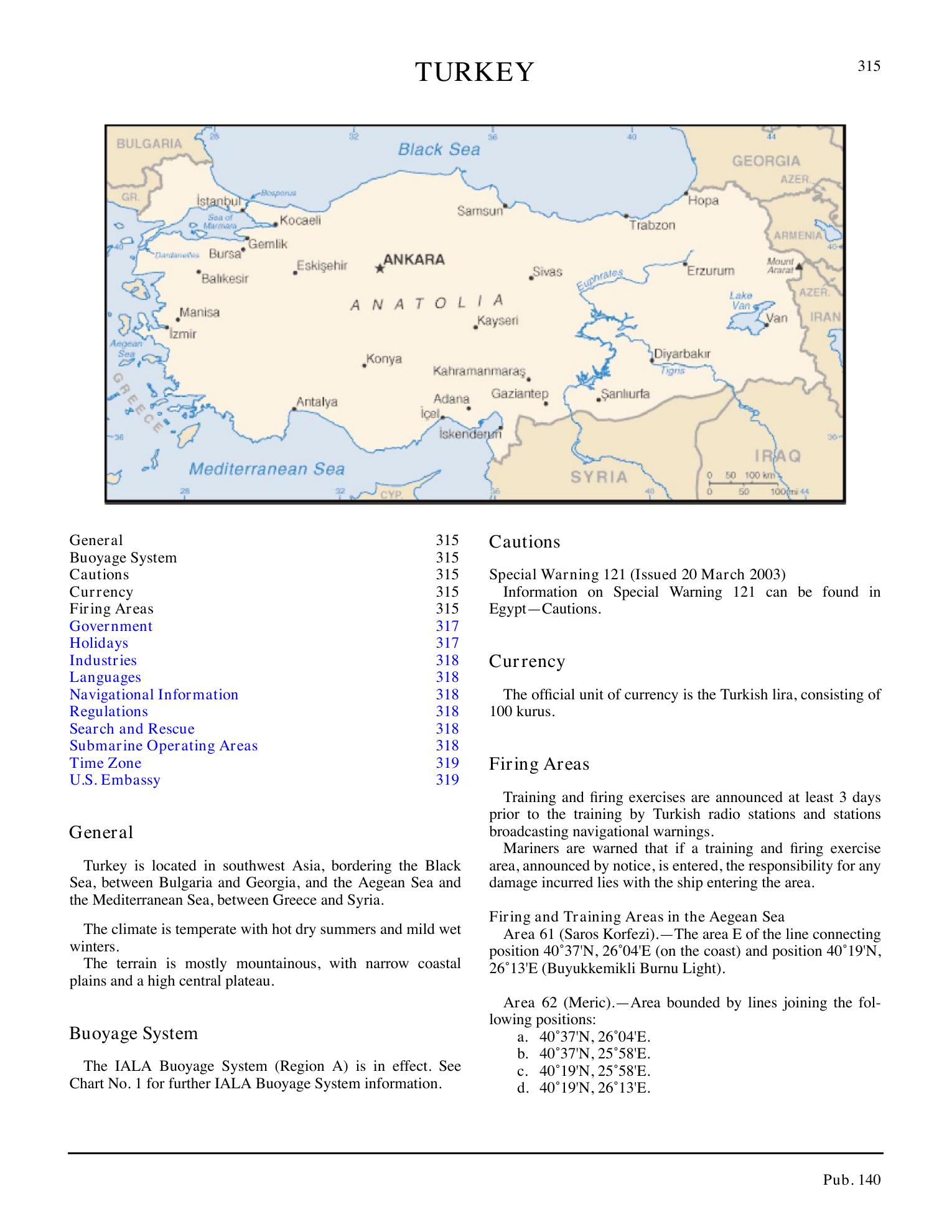 Sailing Directions (Planning Guide) North Atlantic Ocean, Baltic Sea, North Sea, and the Mediterranean Sea — страница 326