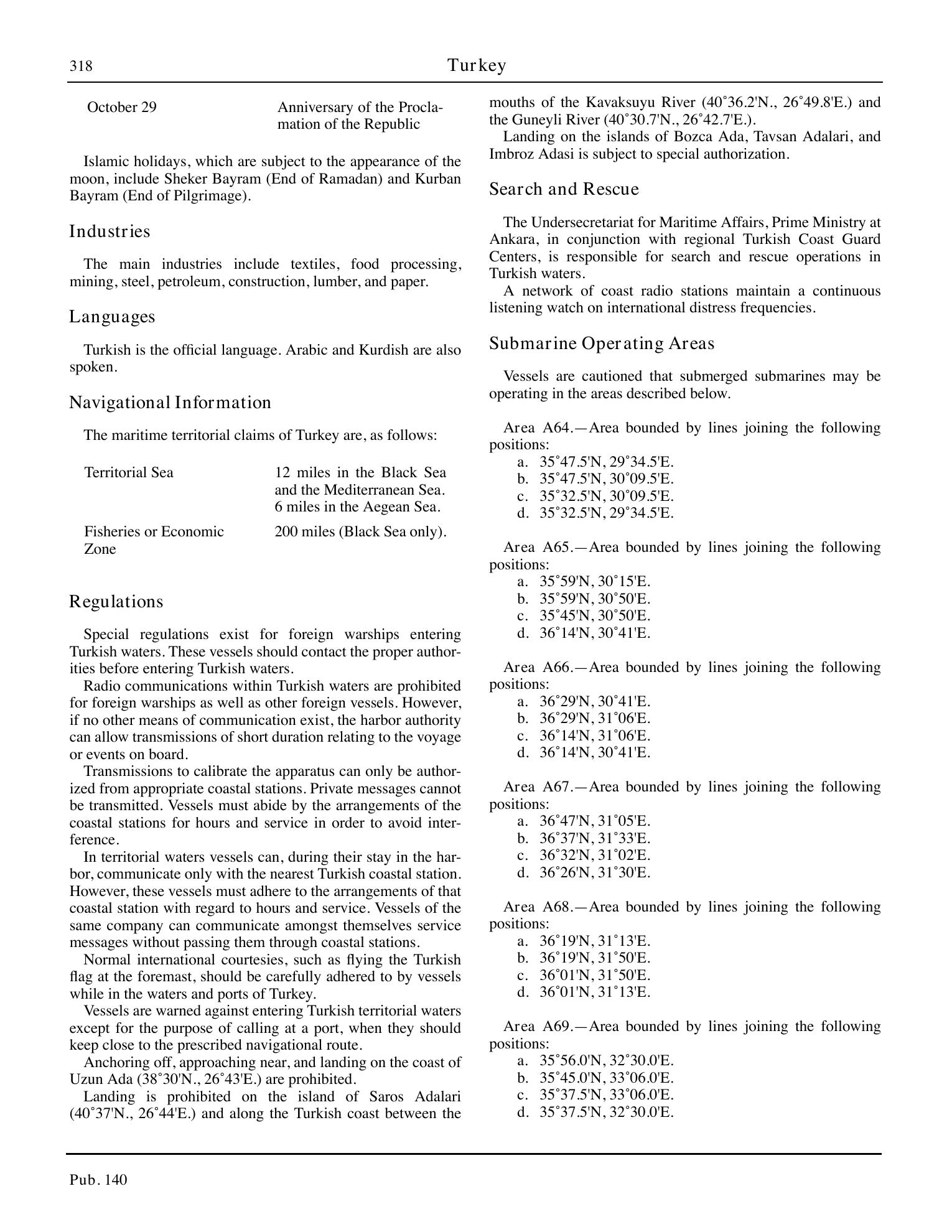 Sailing Directions (Planning Guide) North Atlantic Ocean, Baltic Sea, North Sea, and the Mediterranean Sea — страница 329