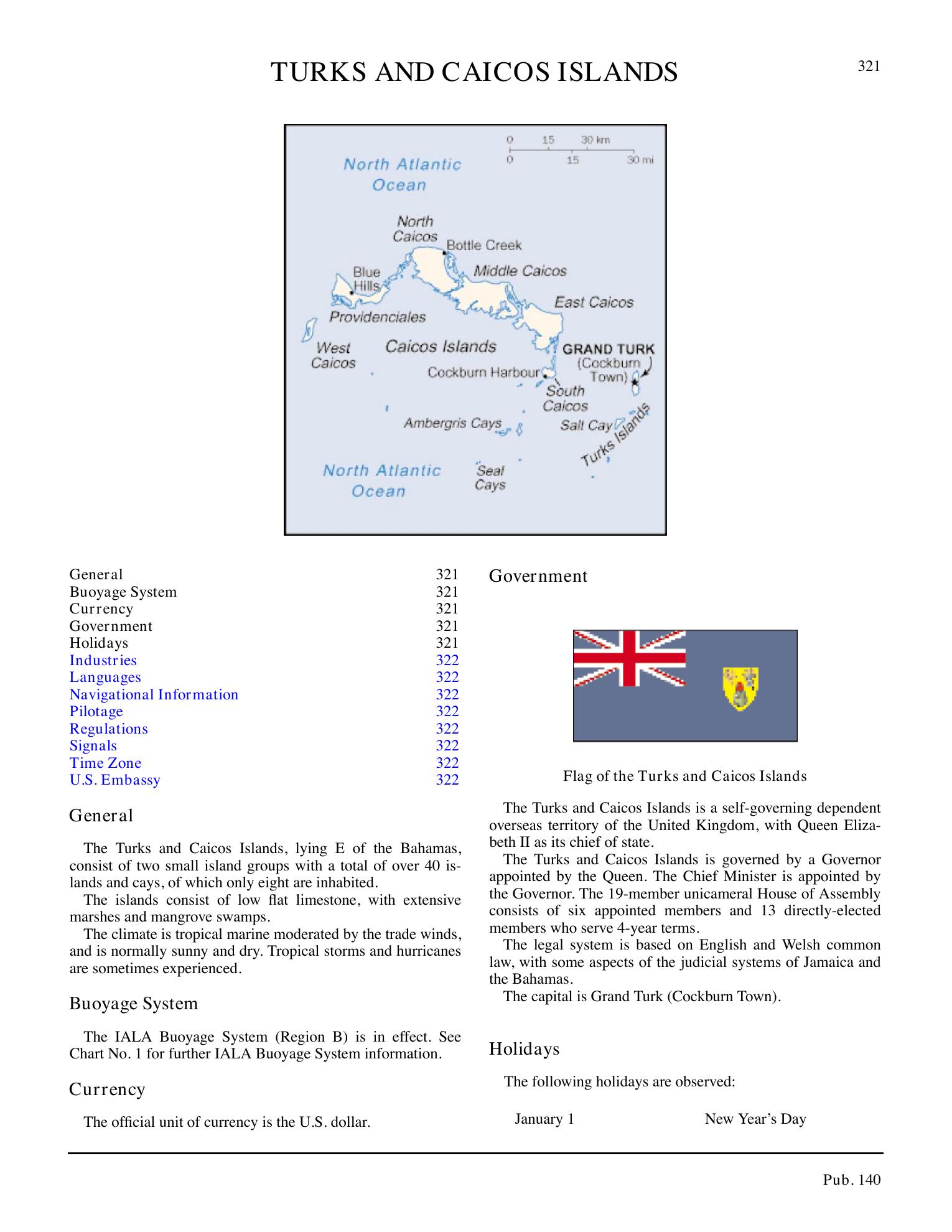 Sailing Directions (Planning Guide) North Atlantic Ocean, Baltic Sea, North Sea, and the Mediterranean Sea — страница 332