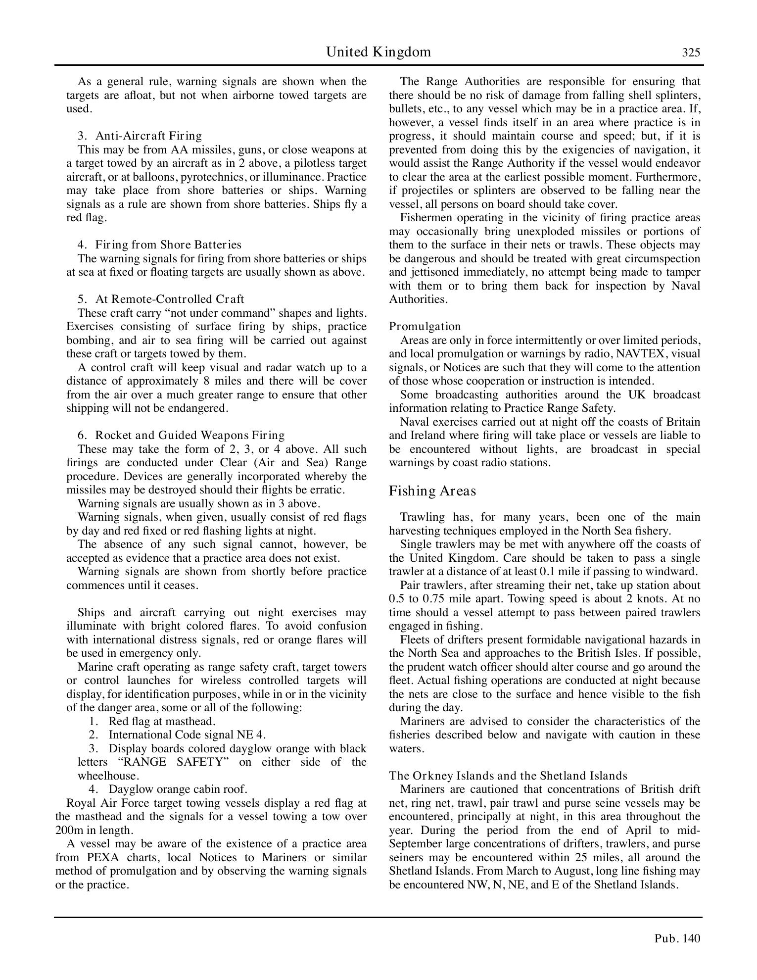 Sailing Directions (Planning Guide) North Atlantic Ocean, Baltic Sea, North Sea, and the Mediterranean Sea — страница 336