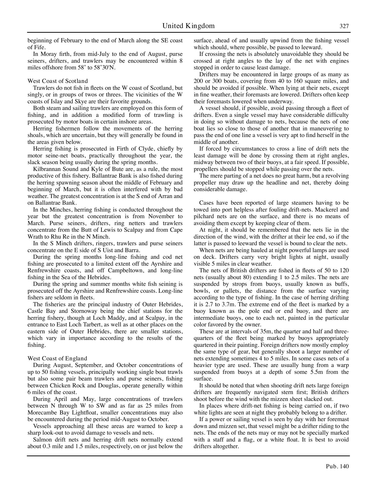 Sailing Directions (Planning Guide) North Atlantic Ocean, Baltic Sea, North Sea, and the Mediterranean Sea — страница 338