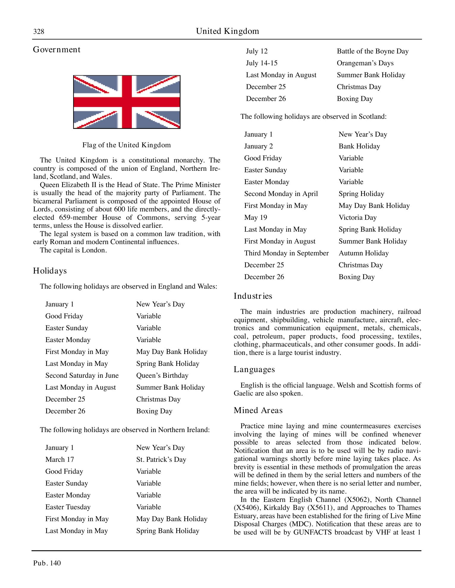 Sailing Directions (Planning Guide) North Atlantic Ocean, Baltic Sea, North Sea, and the Mediterranean Sea — страница 339