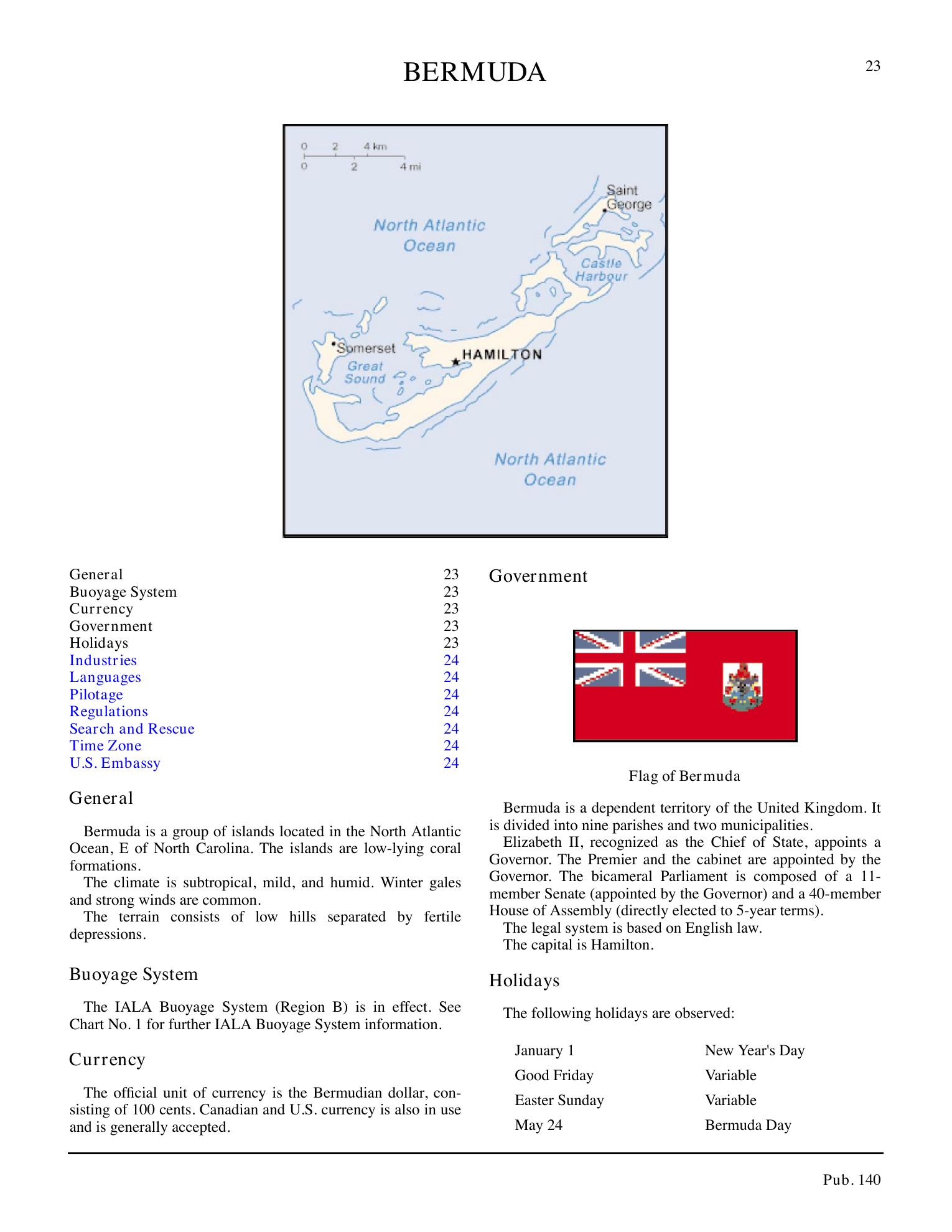 Sailing Directions (Planning Guide) North Atlantic Ocean, Baltic Sea, North Sea, and the Mediterranean Sea — страница 34