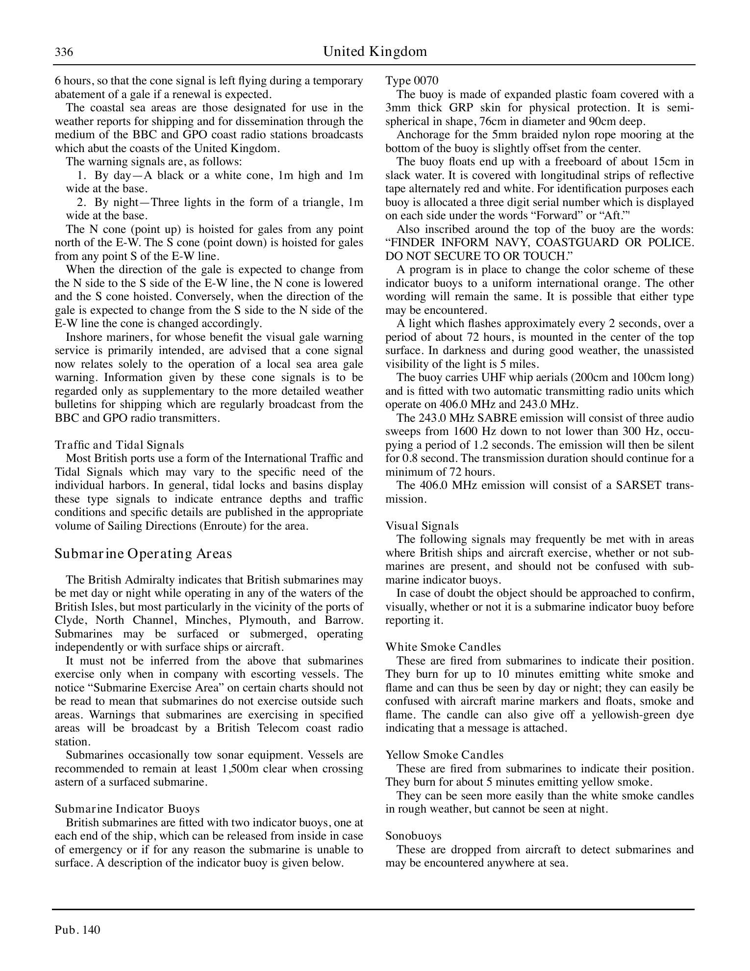 Sailing Directions (Planning Guide) North Atlantic Ocean, Baltic Sea, North Sea, and the Mediterranean Sea — страница 347