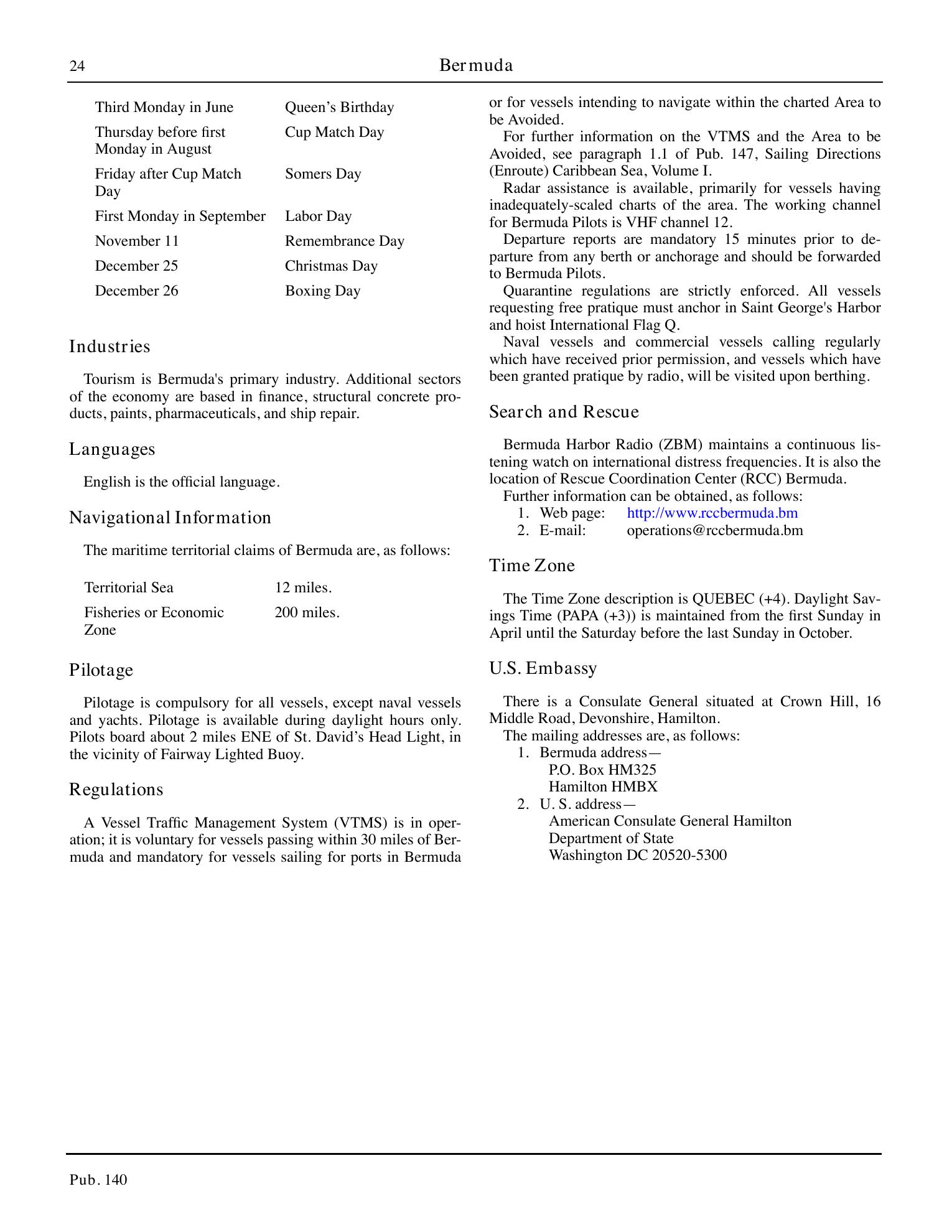 Sailing Directions (Planning Guide) North Atlantic Ocean, Baltic Sea, North Sea, and the Mediterranean Sea — страница 35