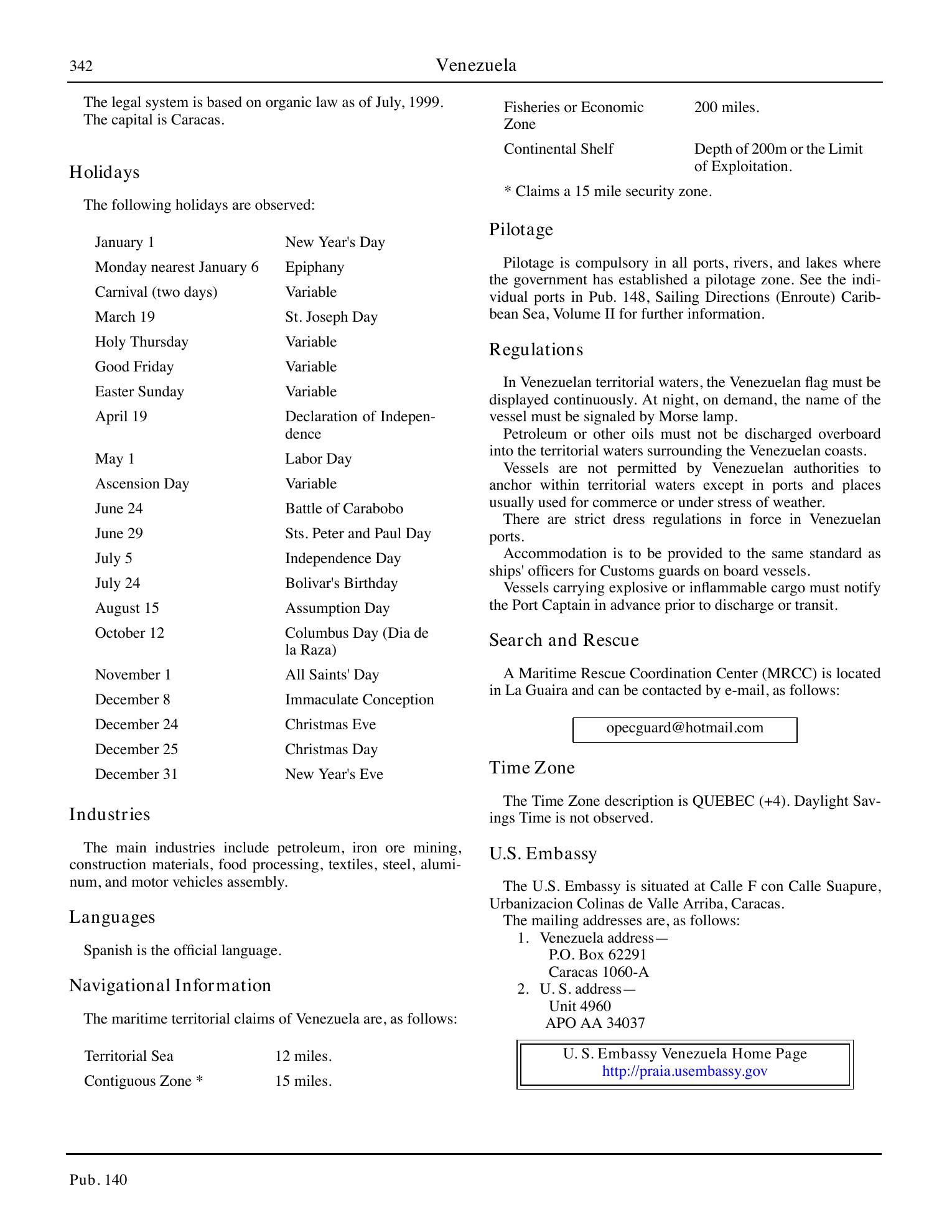 Sailing Directions (Planning Guide) North Atlantic Ocean, Baltic Sea, North Sea, and the Mediterranean Sea — страница 353
