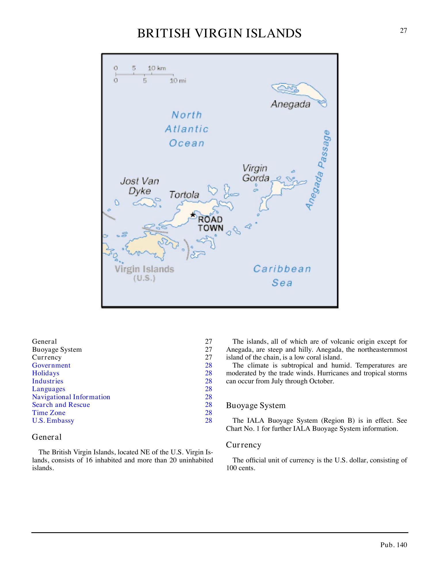Sailing Directions (Planning Guide) North Atlantic Ocean, Baltic Sea, North Sea, and the Mediterranean Sea — страница 38