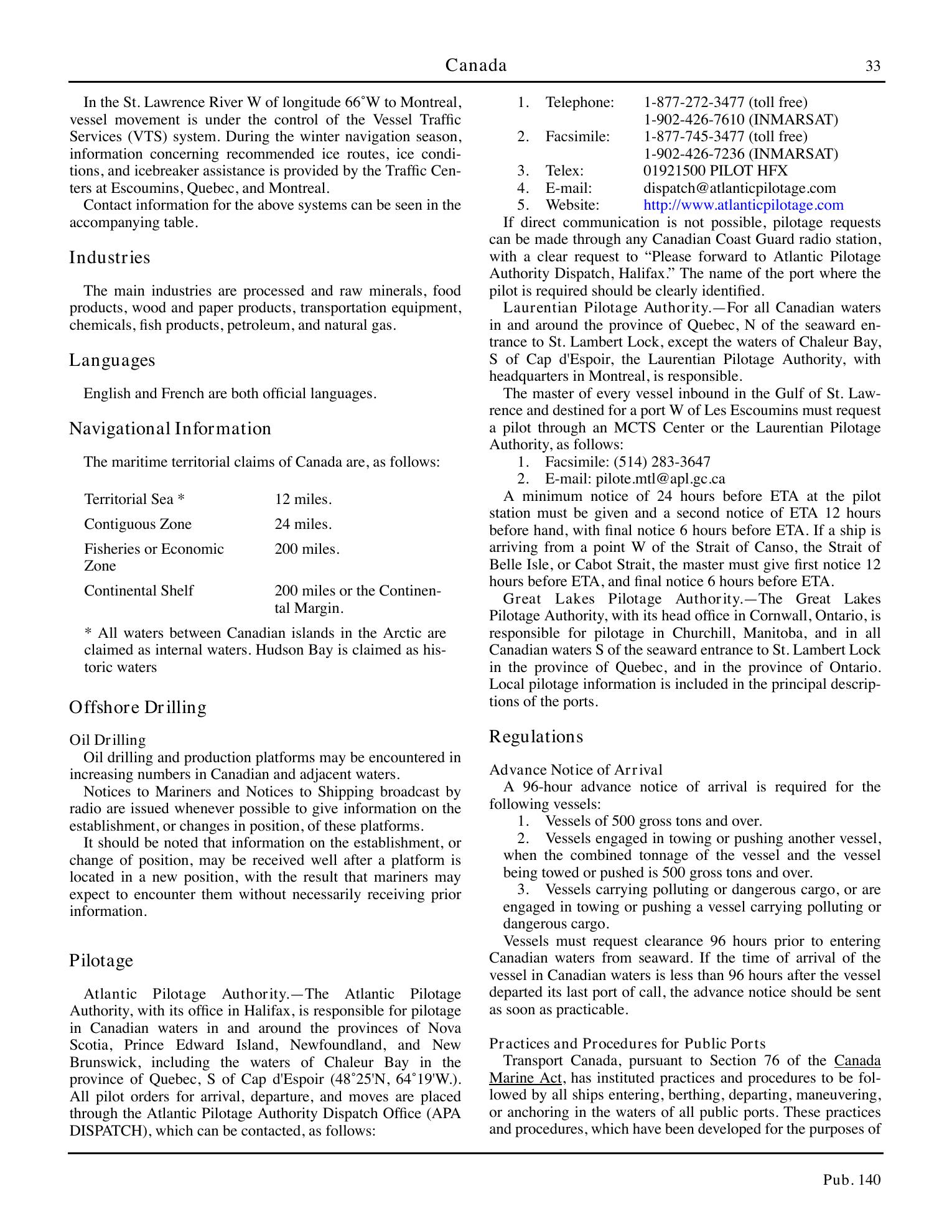 Sailing Directions (Planning Guide) North Atlantic Ocean, Baltic Sea, North Sea, and the Mediterranean Sea — страница 44