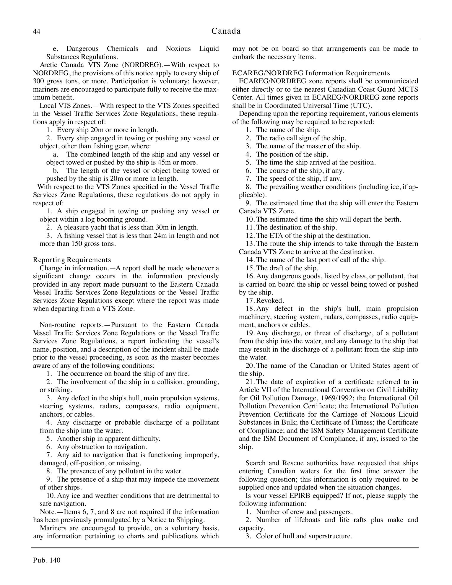 Sailing Directions (Planning Guide) North Atlantic Ocean, Baltic Sea, North Sea, and the Mediterranean Sea — страница 55