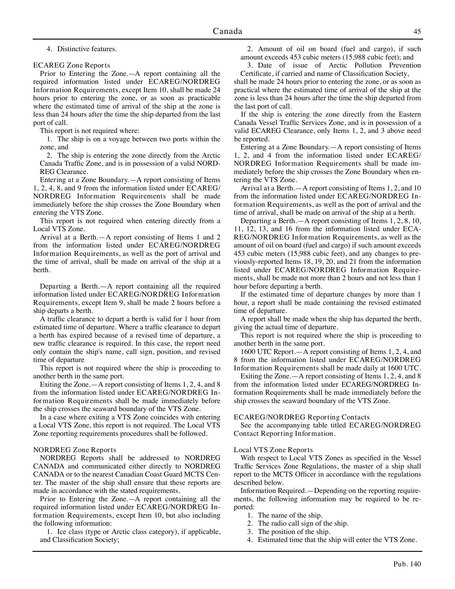 Sailing Directions (Planning Guide) North Atlantic Ocean, Baltic Sea, North Sea, and the Mediterranean Sea — страница 56