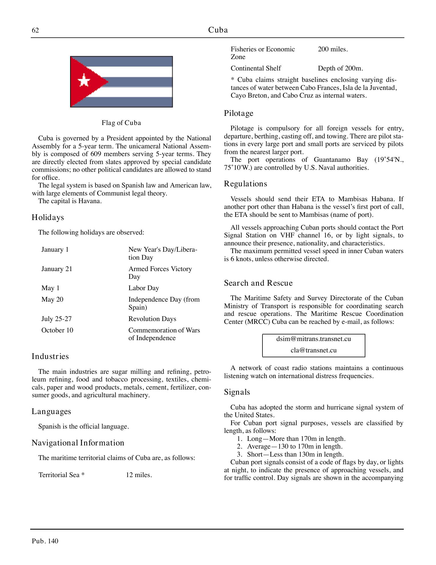 Sailing Directions (Planning Guide) North Atlantic Ocean, Baltic Sea, North Sea, and the Mediterranean Sea — страница 73