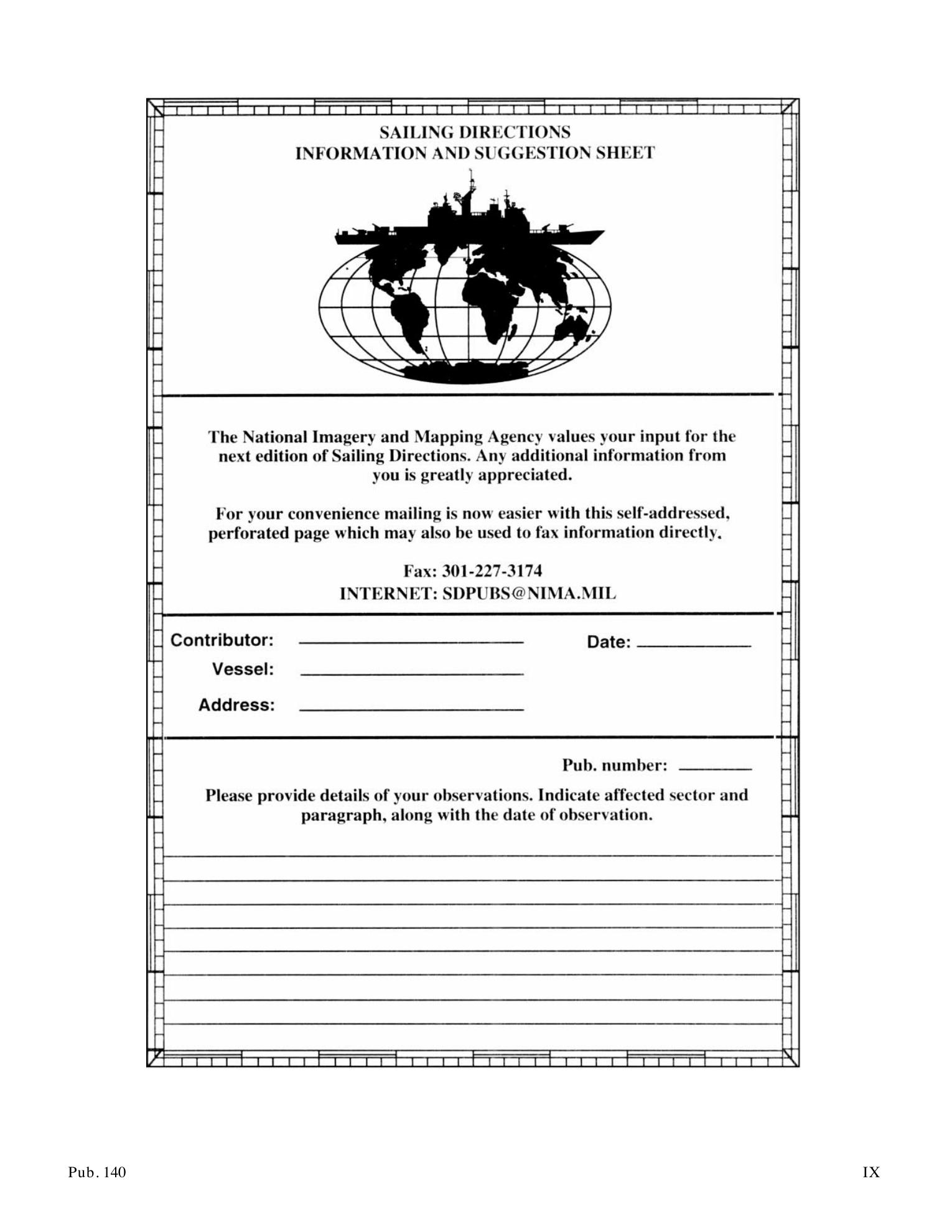 Sailing Directions (Planning Guide) North Atlantic Ocean, Baltic Sea, North Sea, and the Mediterranean Sea — страница 8