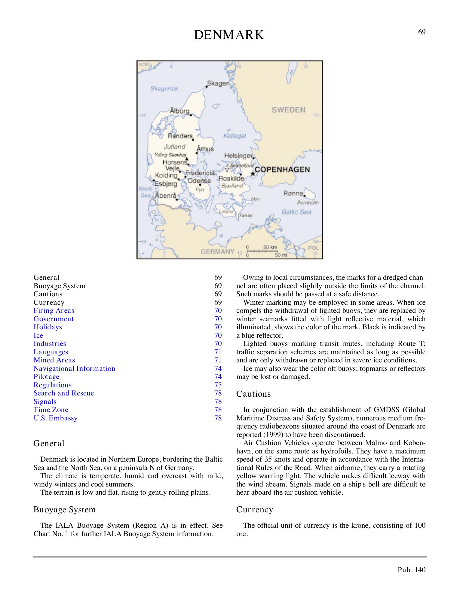 Sailing Directions (Planning Guide) North Atlantic Ocean, Baltic Sea, North Sea, and the Mediterranean Sea — страница 80