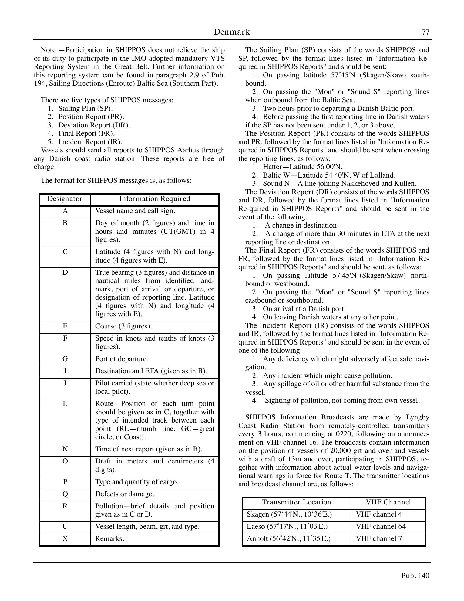 Sailing Directions (Planning Guide) North Atlantic Ocean, Baltic Sea, North Sea, and the Mediterranean Sea — страница 88