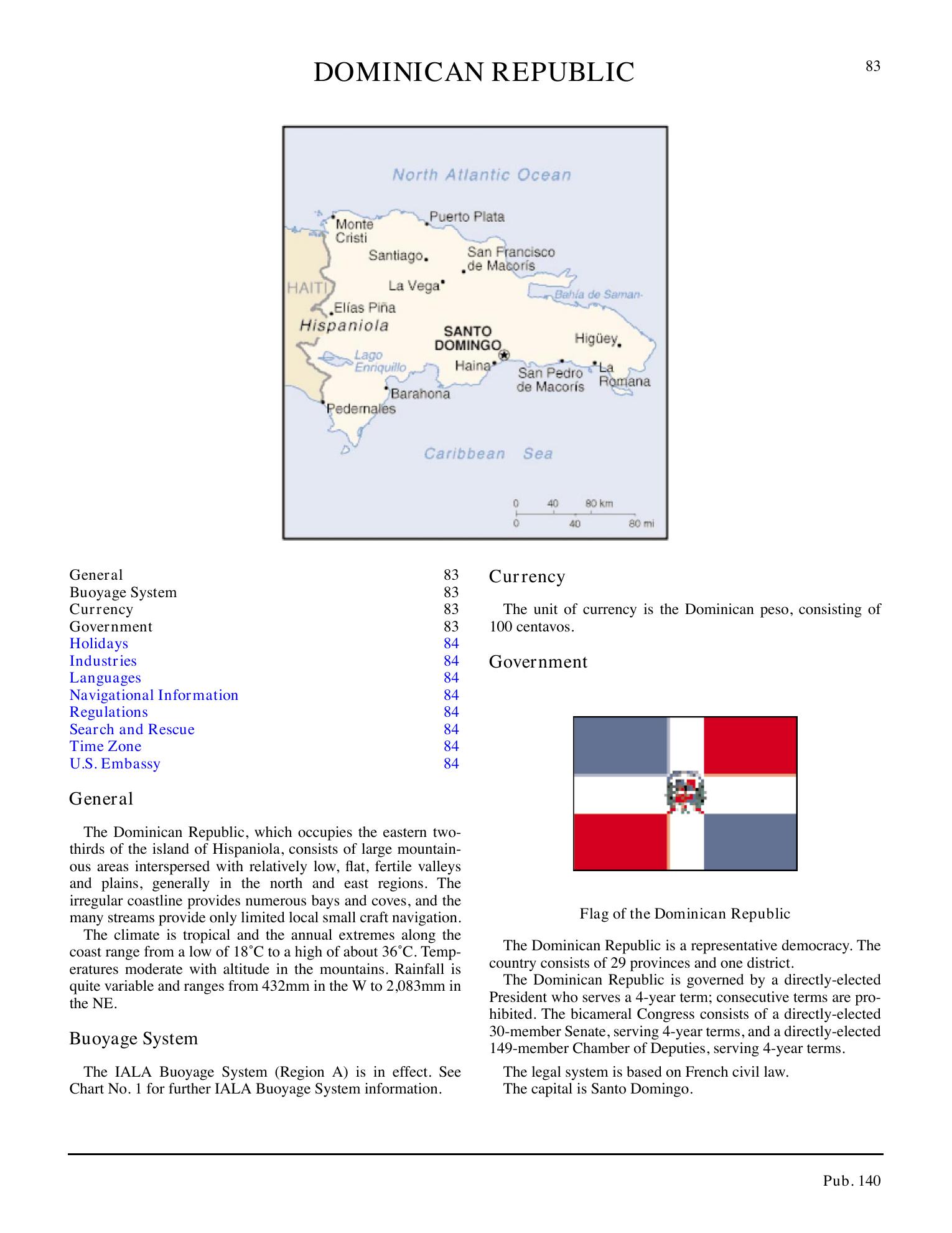 Sailing Directions (Planning Guide) North Atlantic Ocean, Baltic Sea, North Sea, and the Mediterranean Sea — страница 94