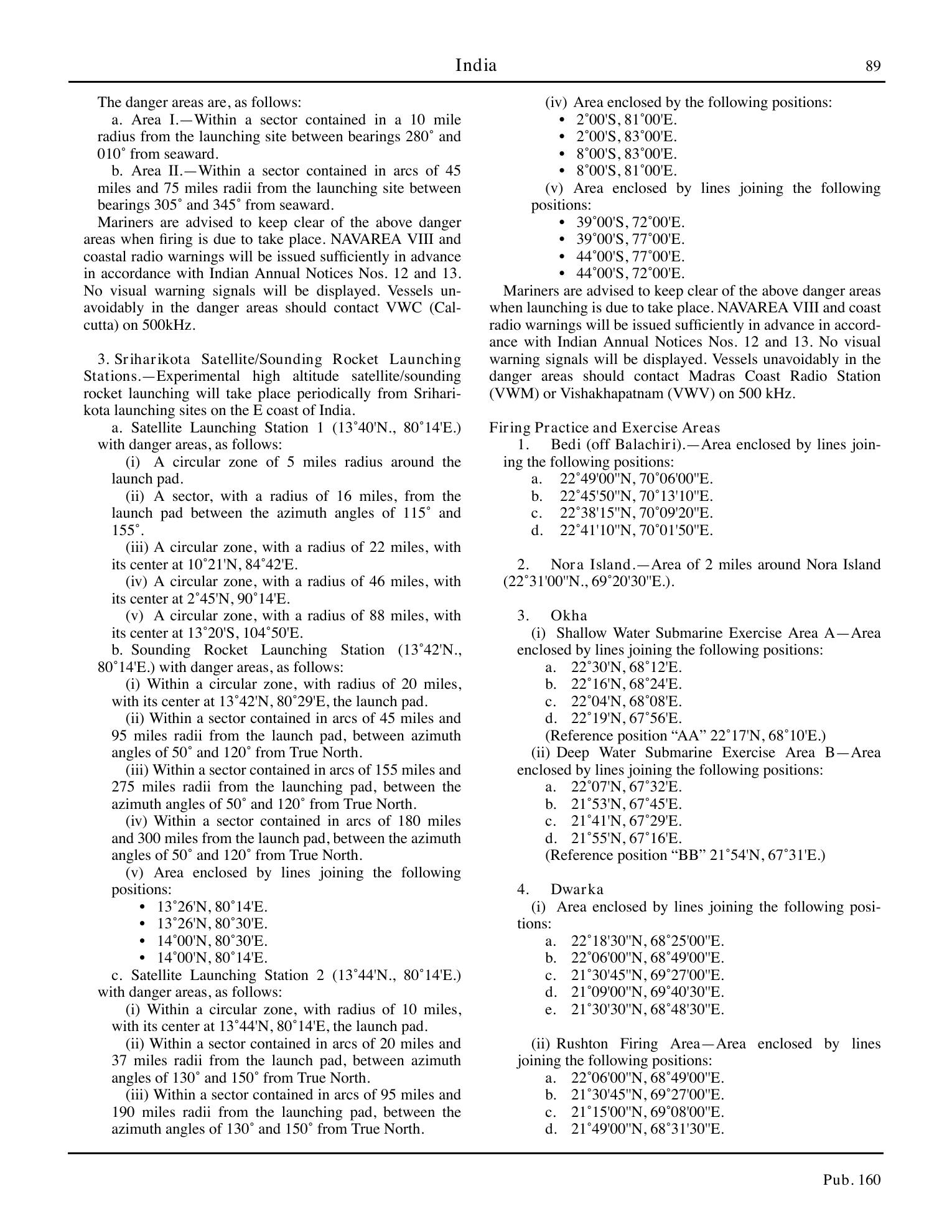 Sailing Directions (Planning Guide) South Atlantic Ocean and Indian Ocean — страница 100