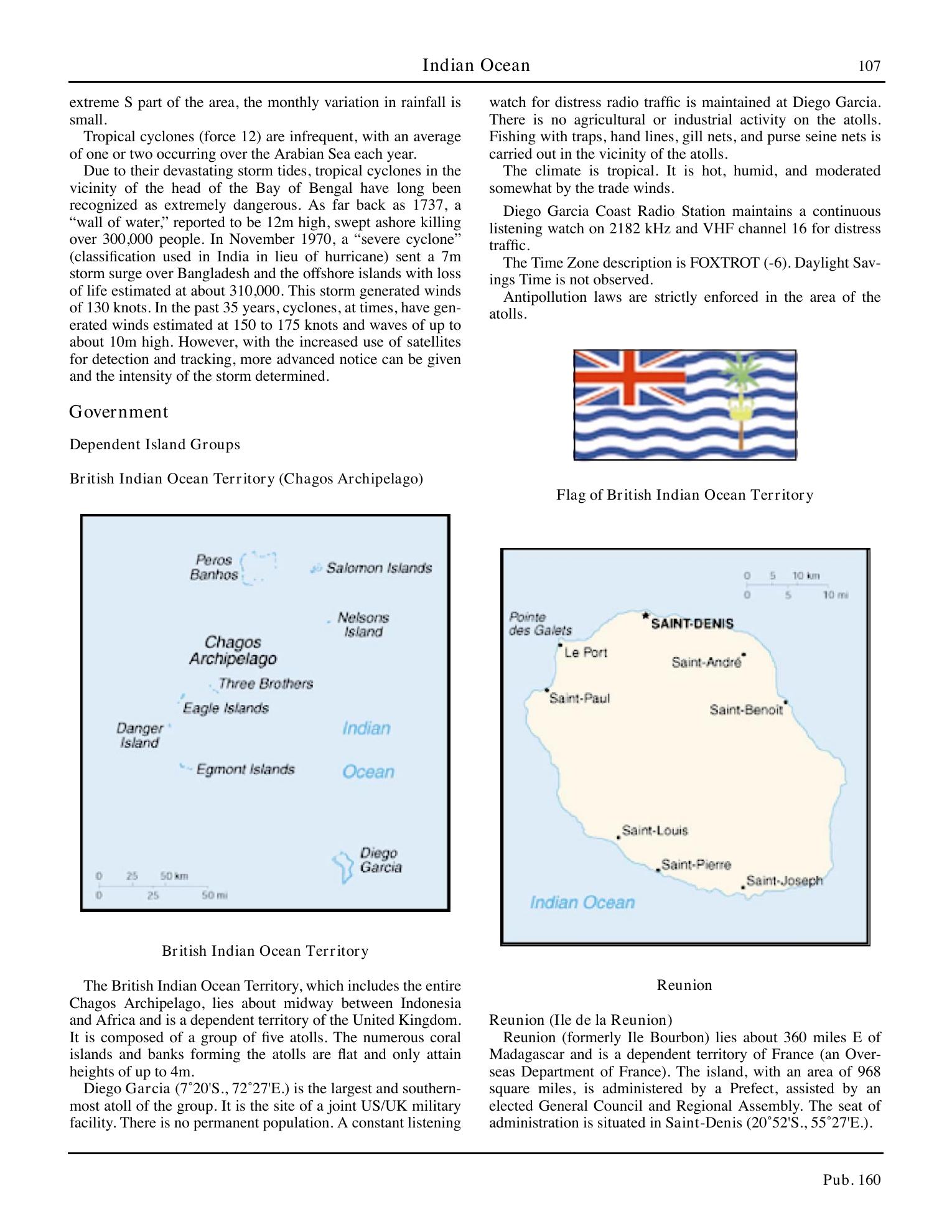 Sailing Directions (Planning Guide) South Atlantic Ocean and Indian Ocean — страница 118