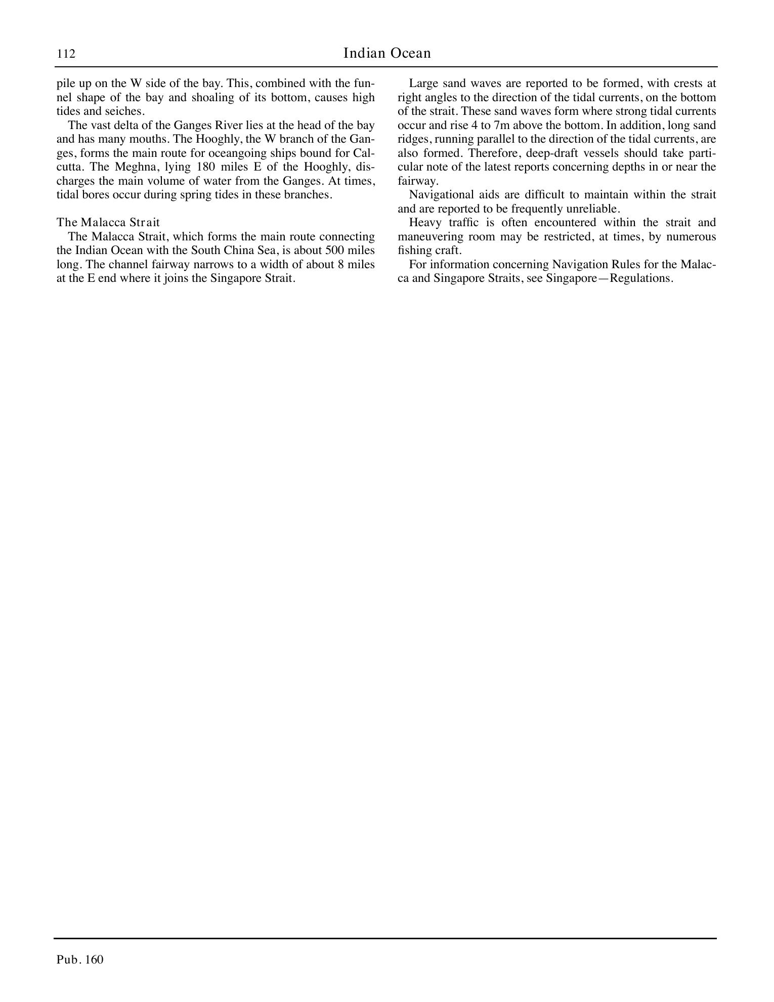 Sailing Directions (Planning Guide) South Atlantic Ocean and Indian Ocean — страница 123