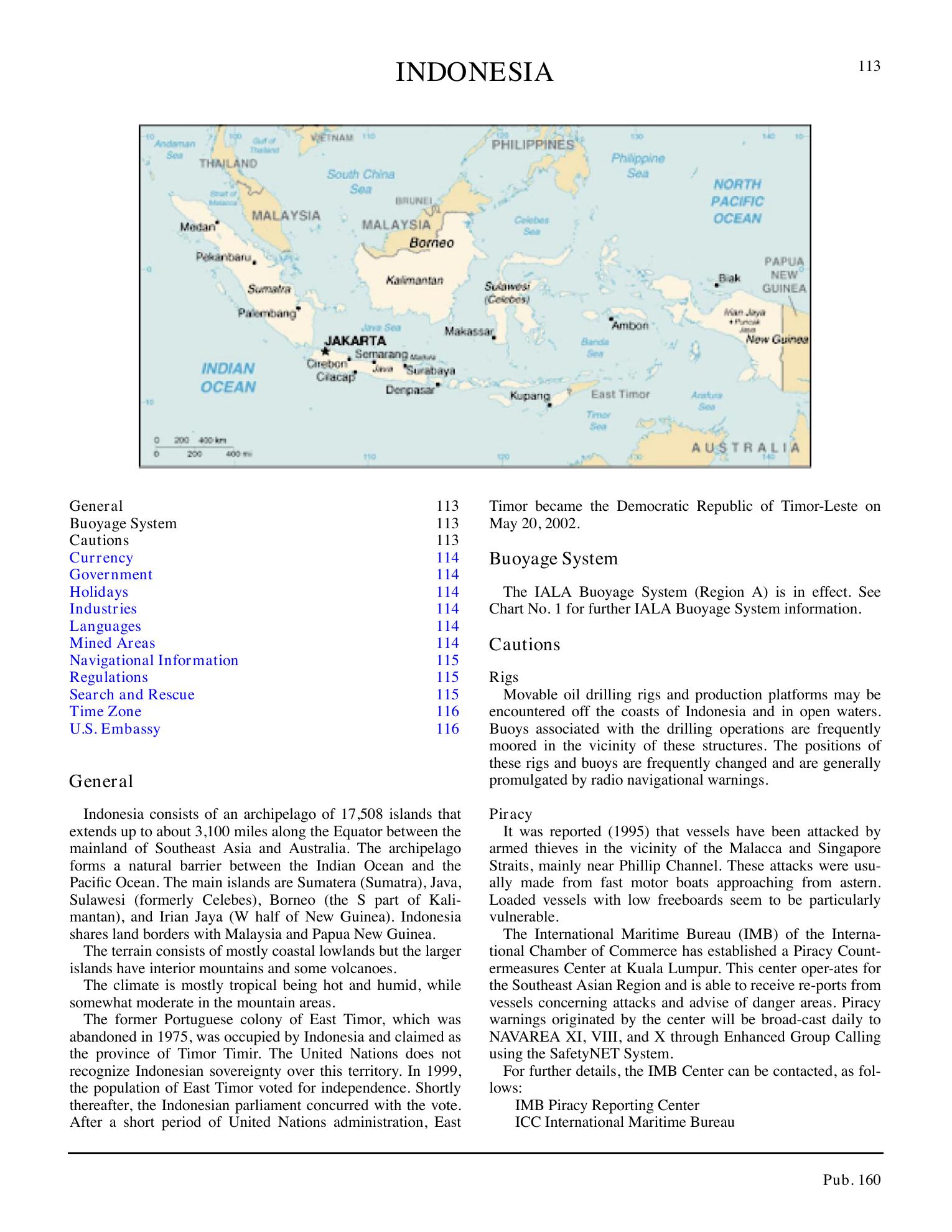 Sailing Directions (Planning Guide) South Atlantic Ocean and Indian Ocean — страница 124