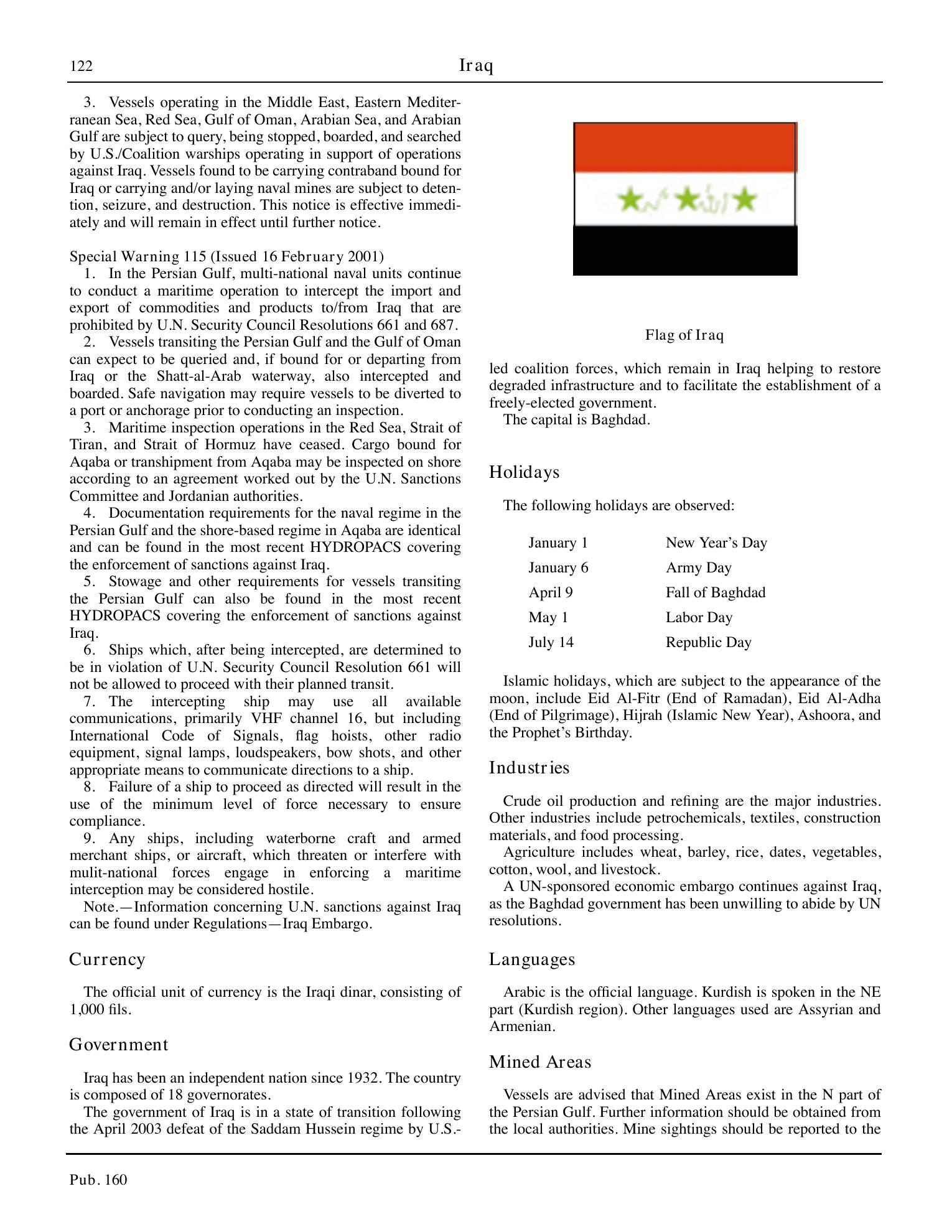 Sailing Directions (Planning Guide) South Atlantic Ocean and Indian Ocean — страница 133