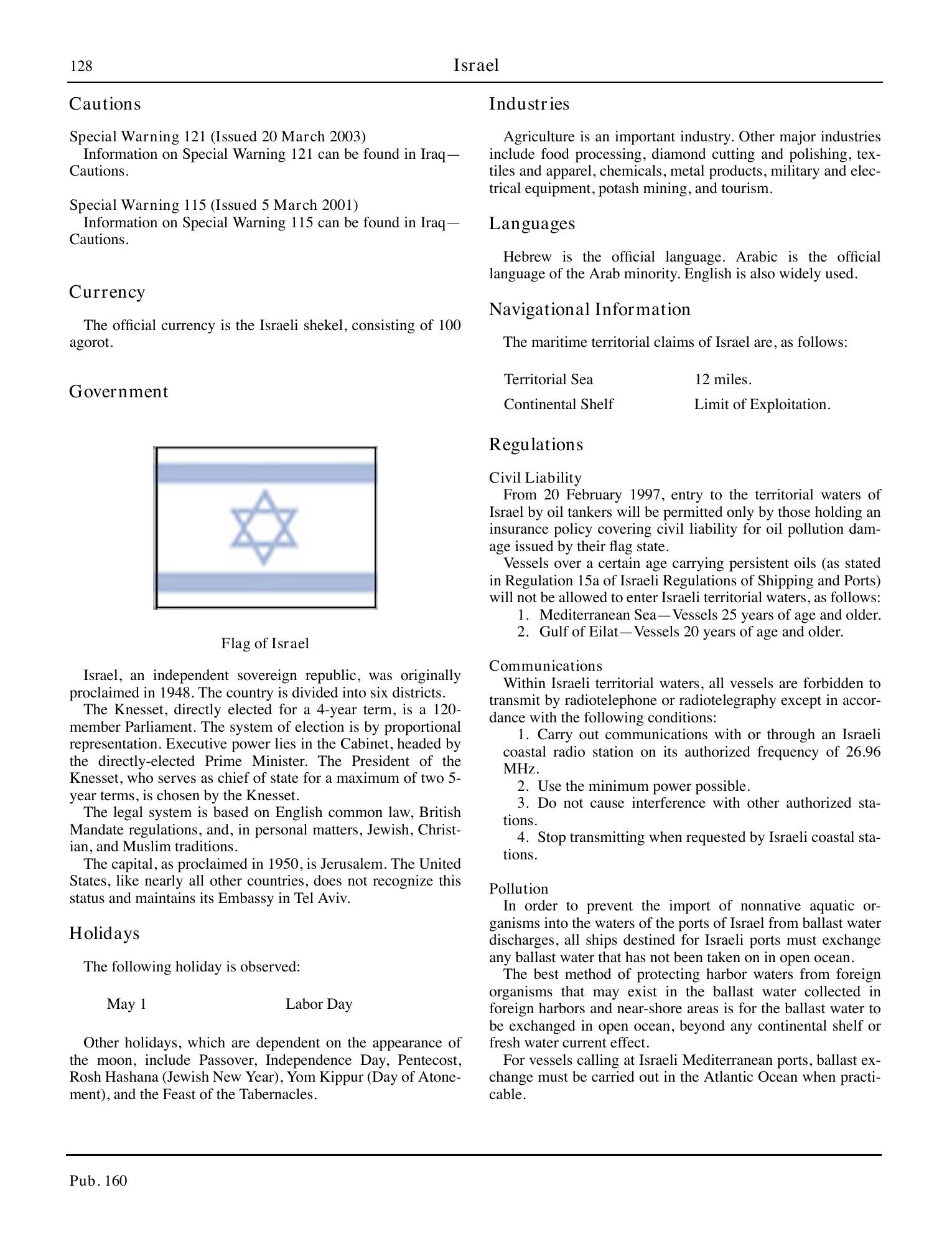 Sailing Directions (Planning Guide) South Atlantic Ocean and Indian Ocean — страница 139