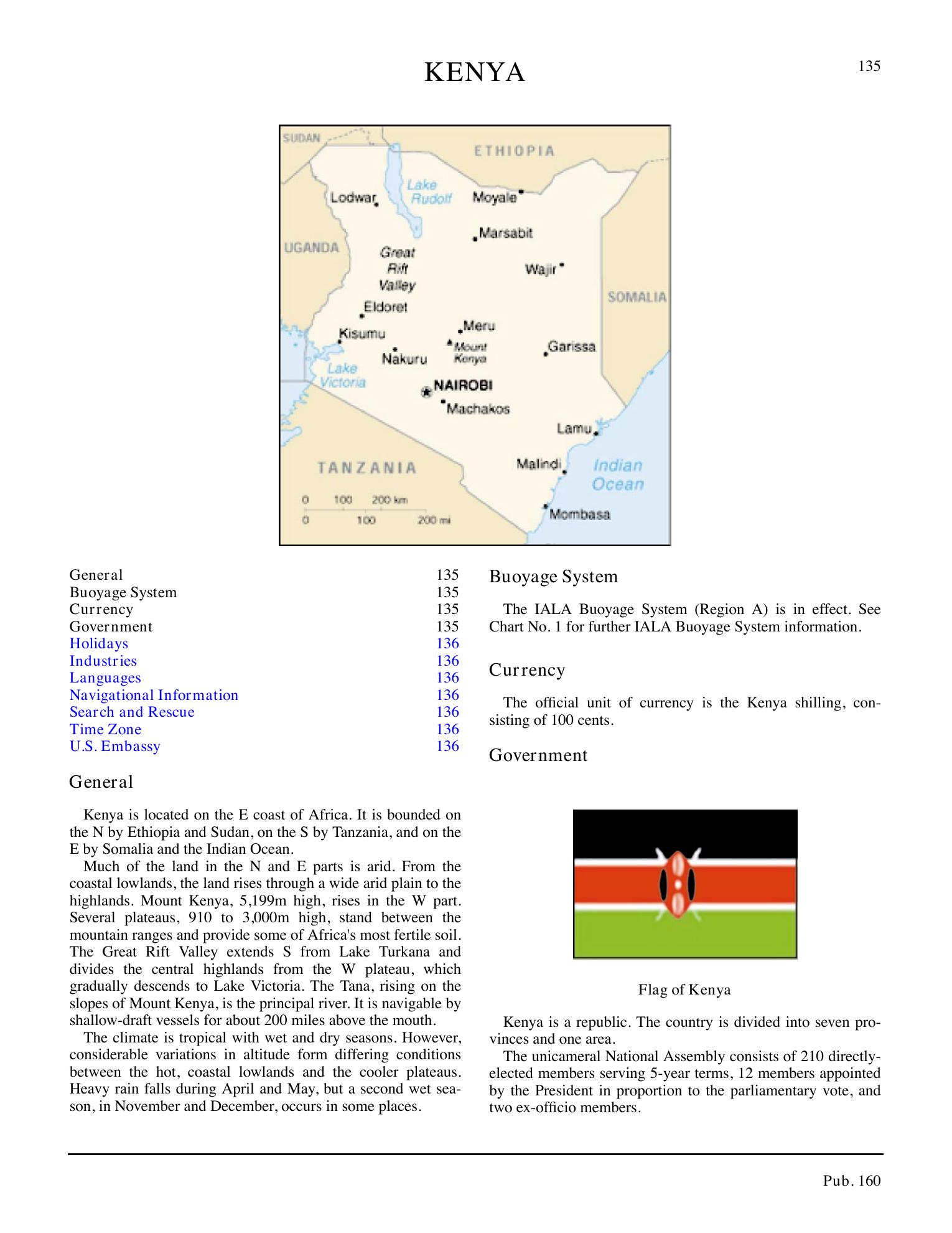 Sailing Directions (Planning Guide) South Atlantic Ocean and Indian Ocean — страница 146