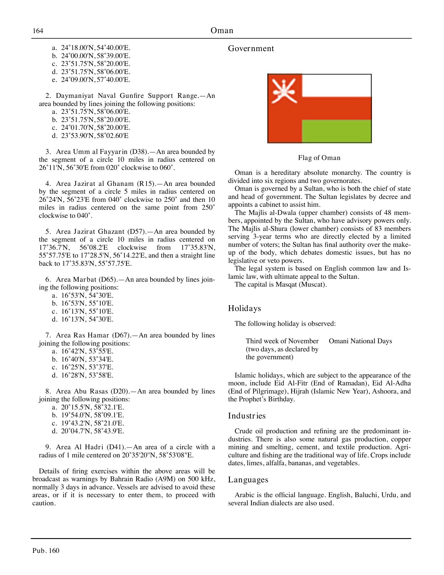 Sailing Directions (Planning Guide) South Atlantic Ocean and Indian Ocean — страница 175