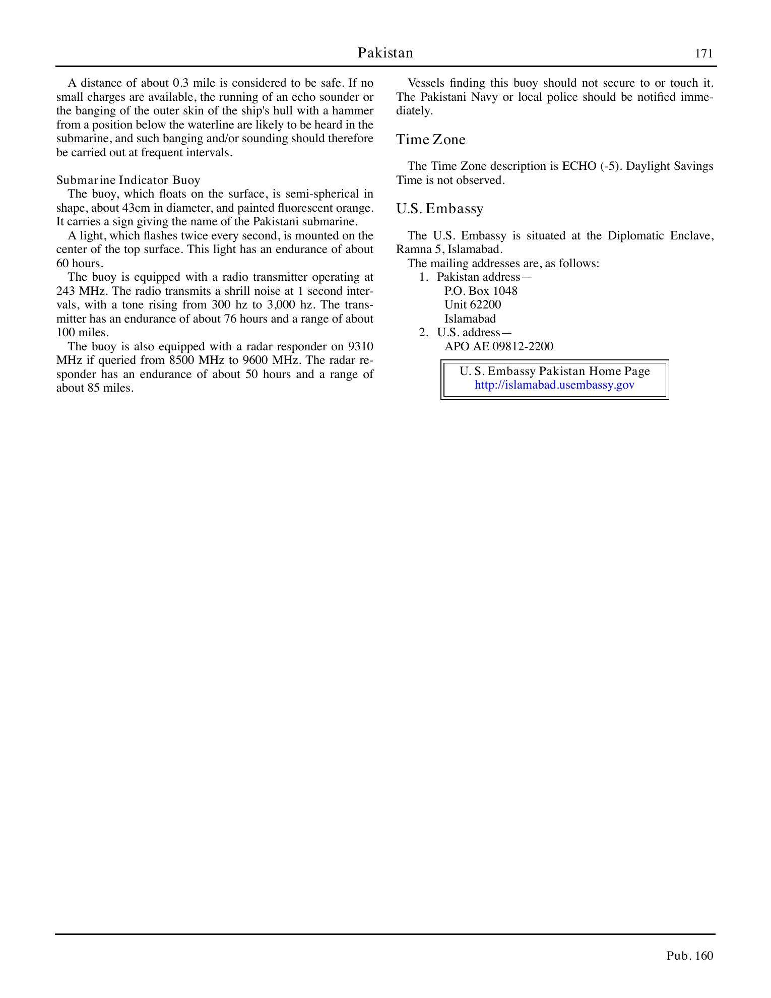 Sailing Directions (Planning Guide) South Atlantic Ocean and Indian Ocean — страница 182