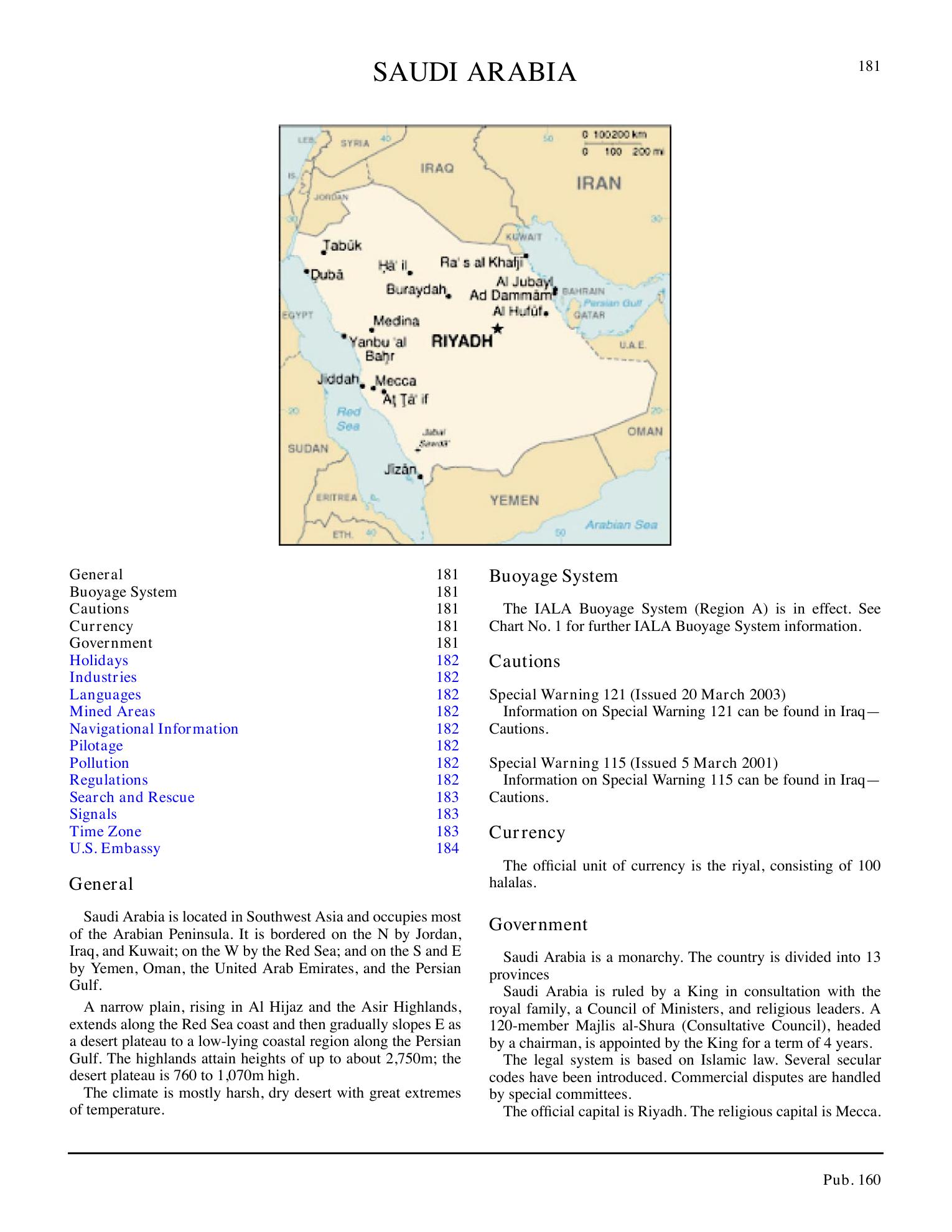 Sailing Directions (Planning Guide) South Atlantic Ocean and Indian Ocean — страница 192