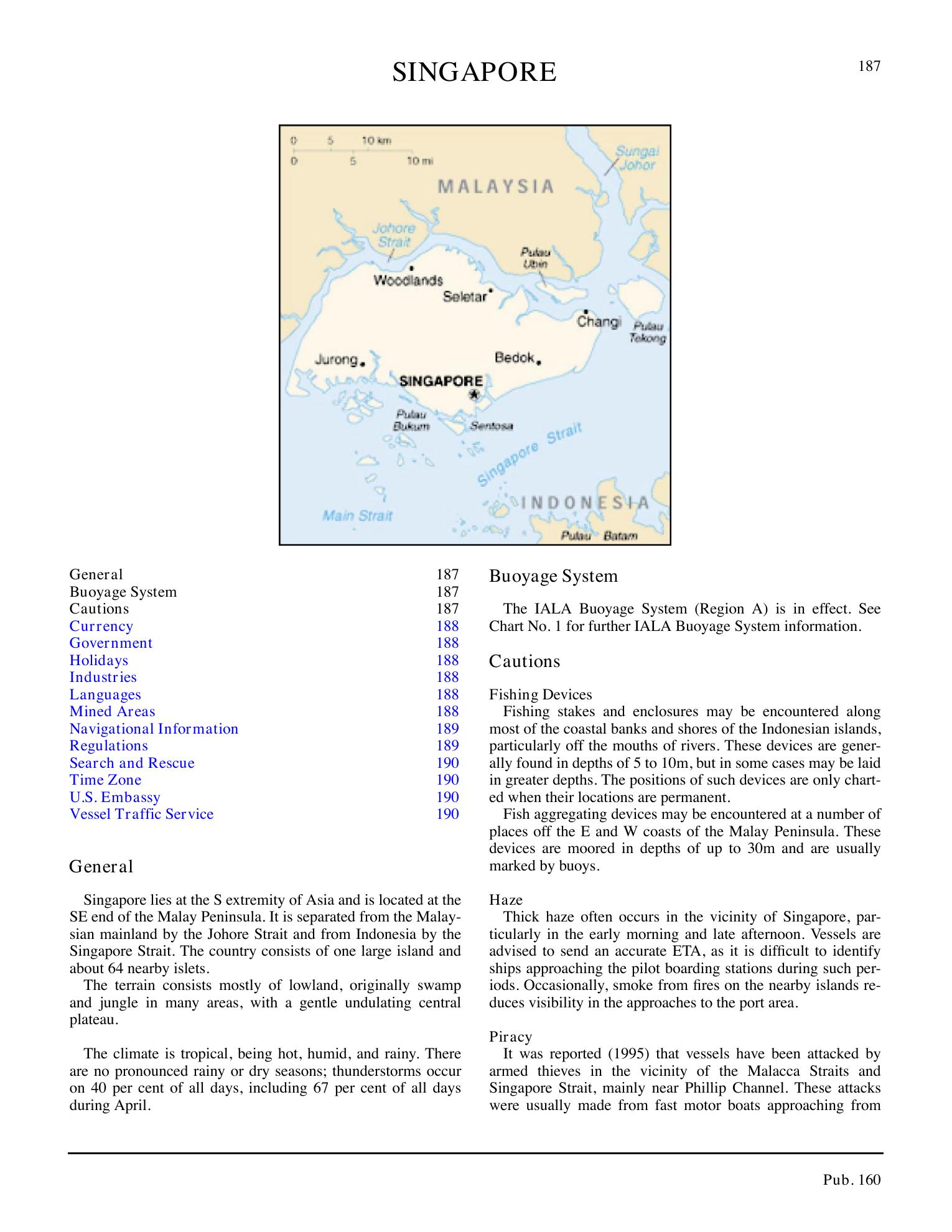 Sailing Directions (Planning Guide) South Atlantic Ocean and Indian Ocean — страница 198